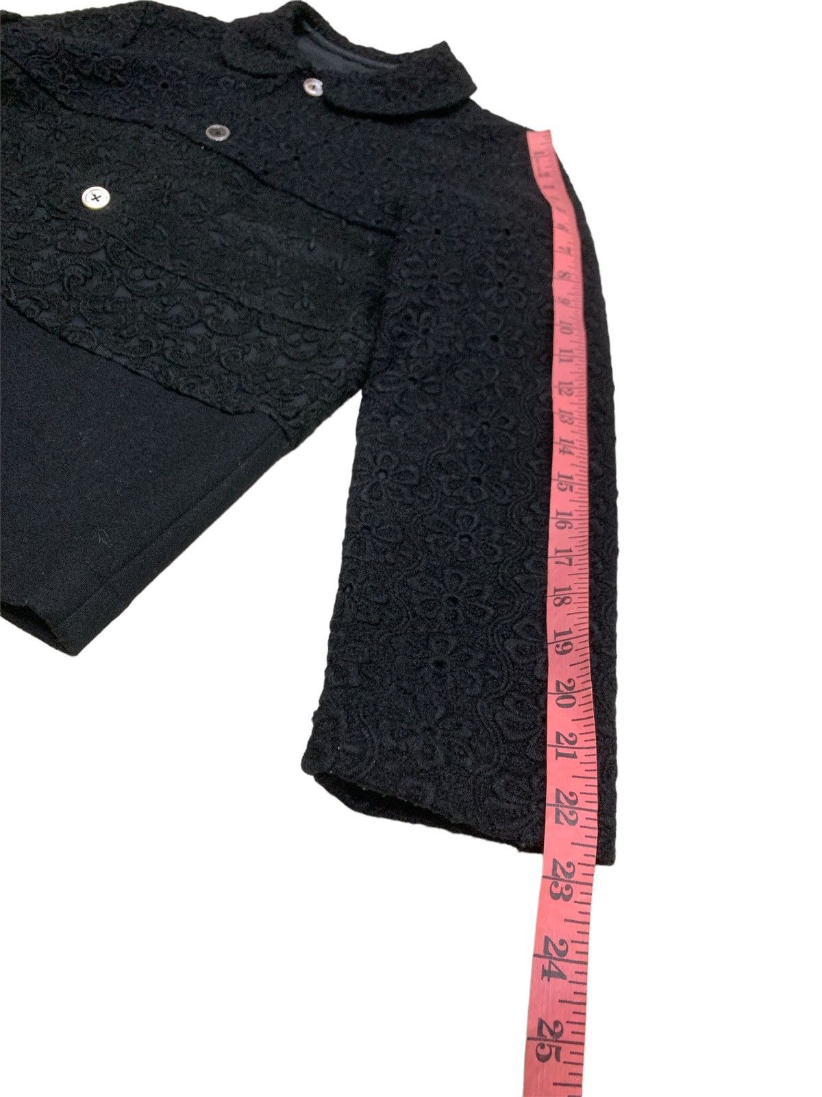 Comme des Garcons × Japanese Brand × Tricot Comme des Garcons VINTAGE CDG TRICOT AD2001 WOOL MUTIPATTERN TWEED JACKET Size M / US 6-8 / IT 42-44 - 4 Thumbnail