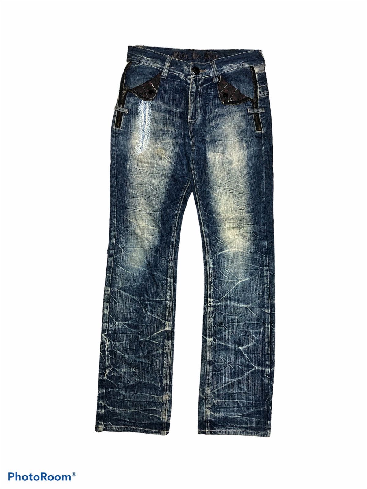 Other SICK⚡️ELECTRIC WASHED DENIM BLOW BY BLUE Size US 31 - 1 Thumbnail