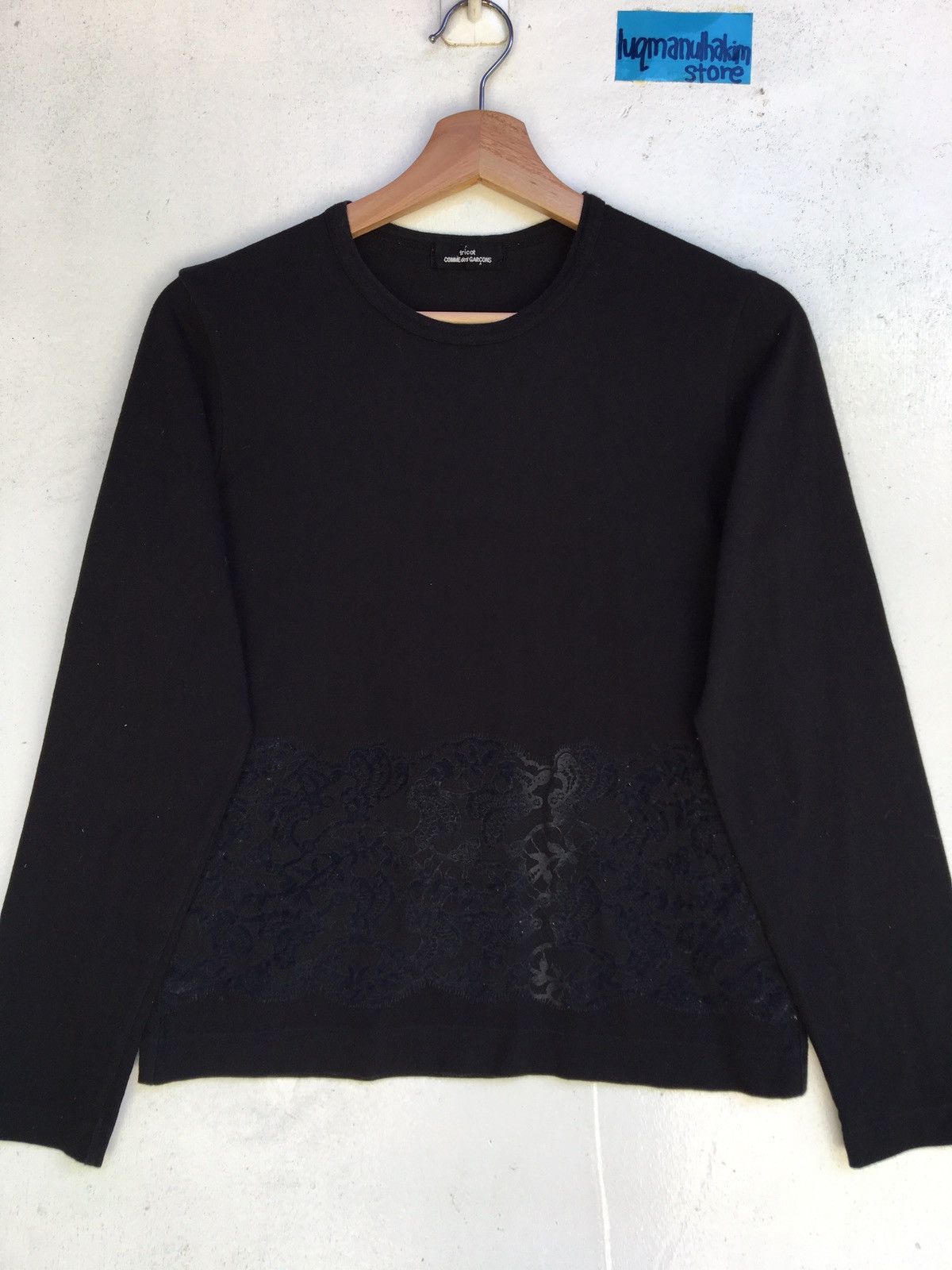 Comme des Garcons AD 2008 Comme Des Garcons Black Floral Print Longsleeve Size S / US 4 / IT 40 - 1 Thumbnail