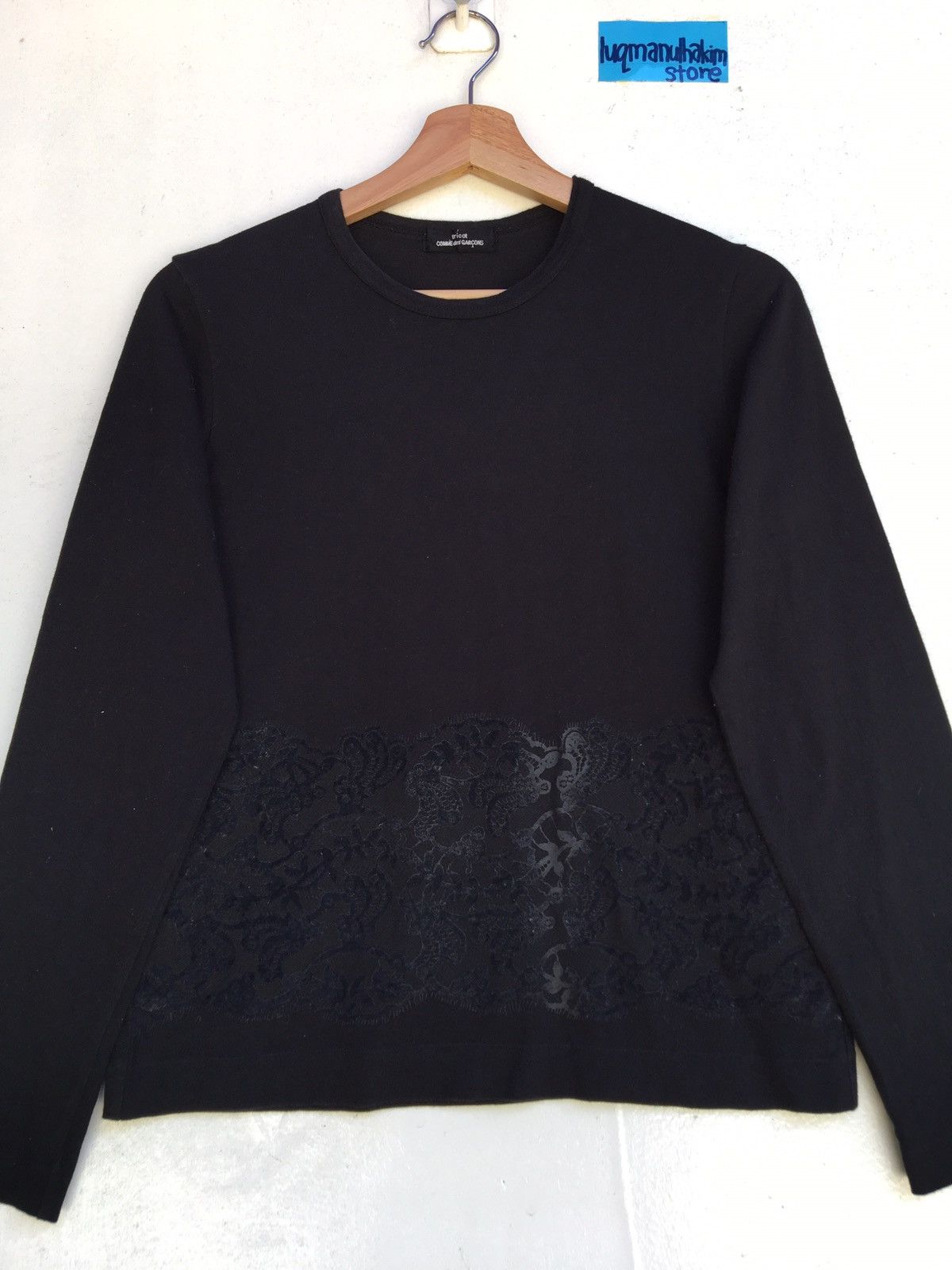 Comme des Garcons AD 2008 Comme Des Garcons Black Floral Print Longsleeve Size S / US 4 / IT 40 - 4 Thumbnail
