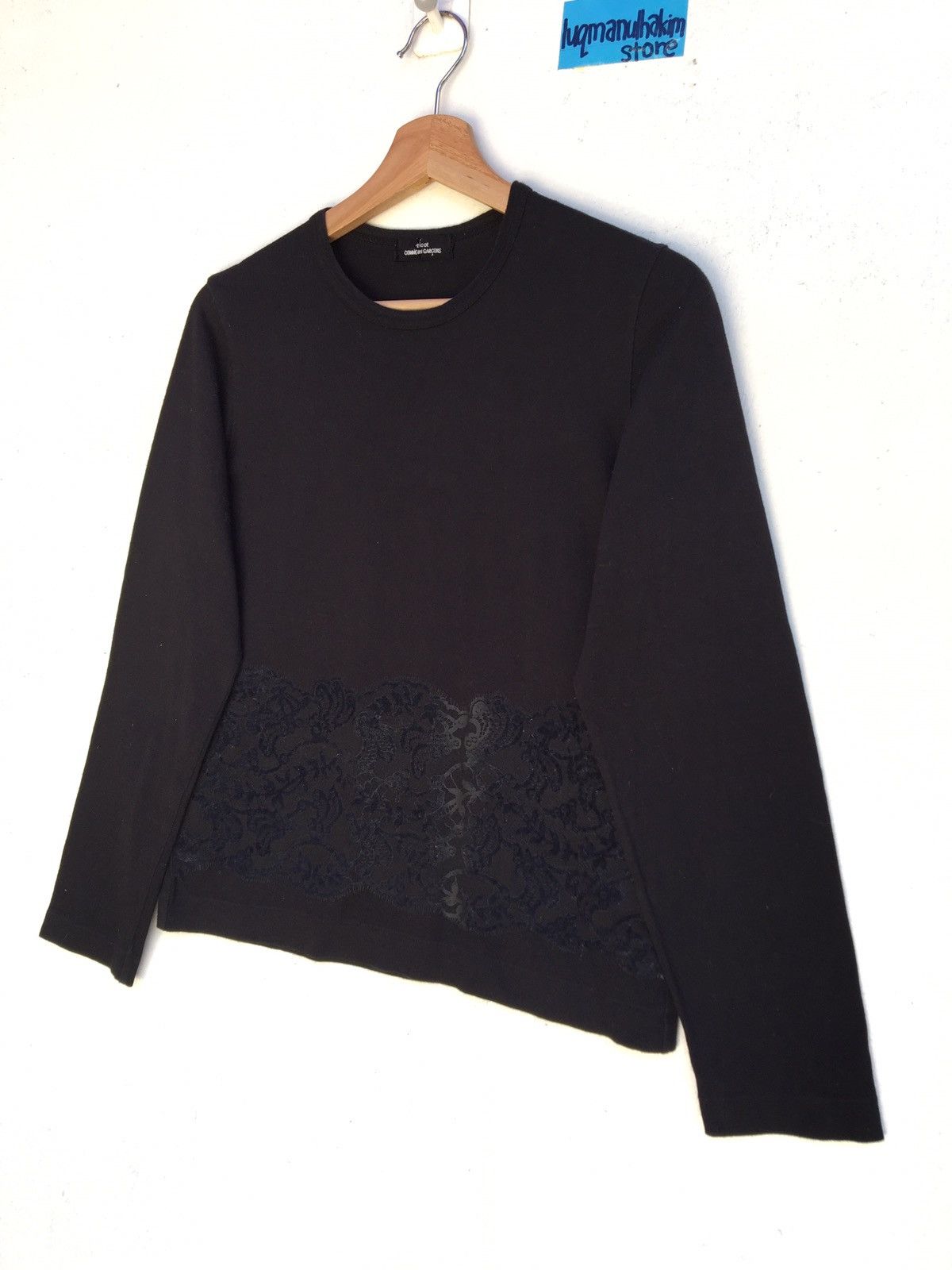 Comme des Garcons AD 2008 Comme Des Garcons Black Floral Print Longsleeve Size S / US 4 / IT 40 - 3 Thumbnail