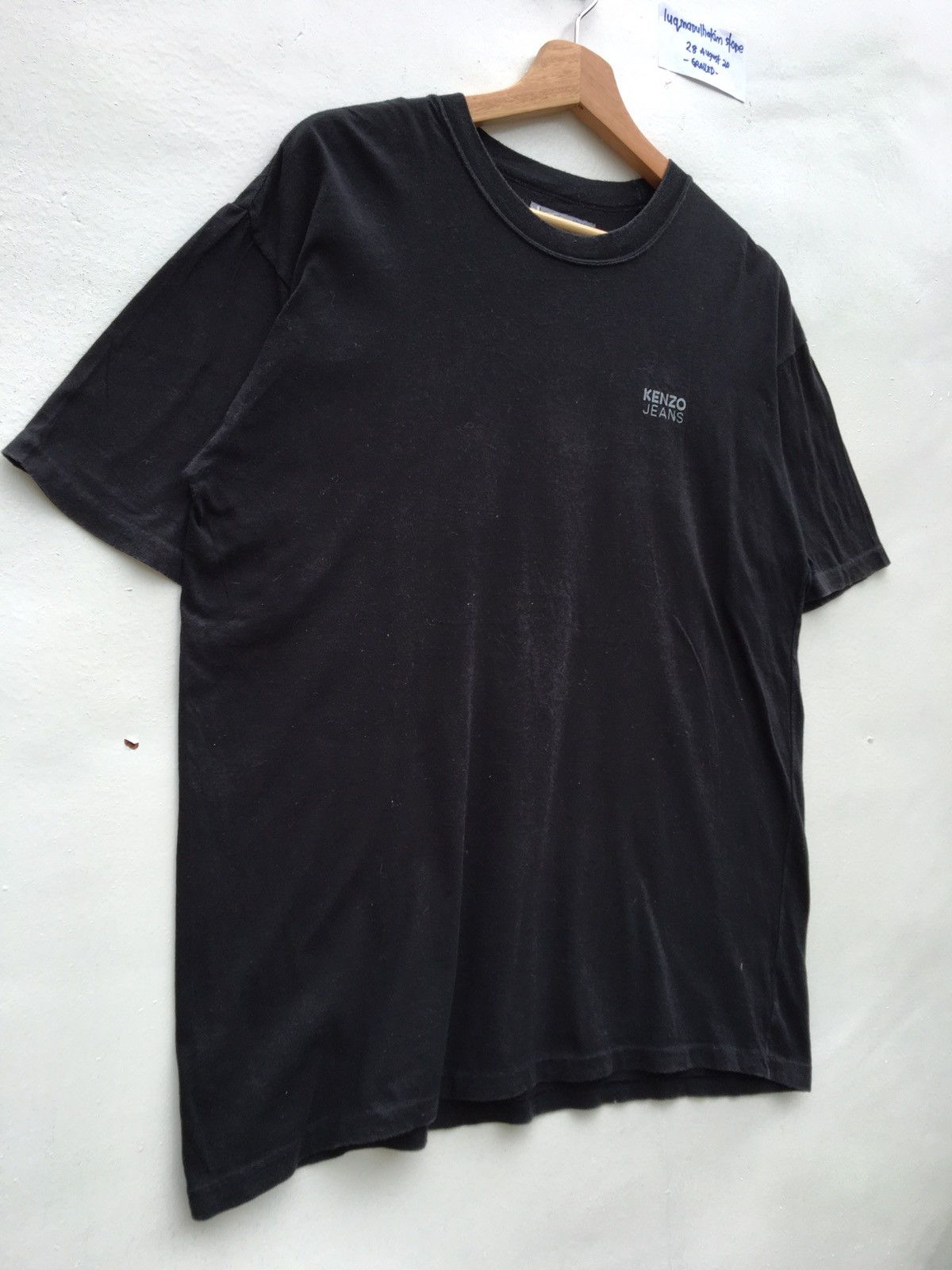 Kenzo Vintage Kenzo Jeans Big Logo Spellout Tshirt Size US L / EU 52-54 / 3 - 6 Thumbnail