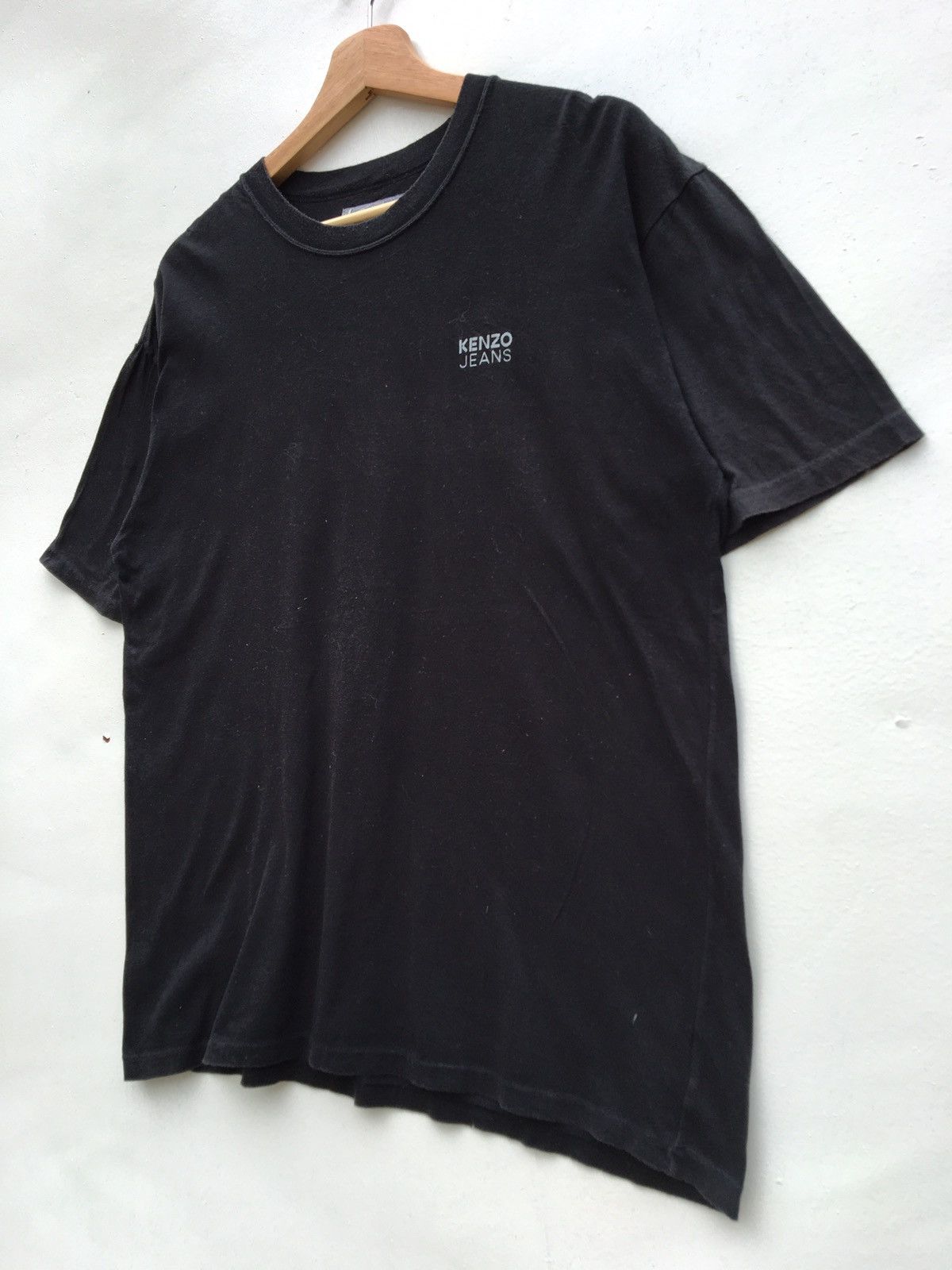 Kenzo Vintage Kenzo Jeans Big Logo Spellout Tshirt Size US L / EU 52-54 / 3 - 7 Thumbnail