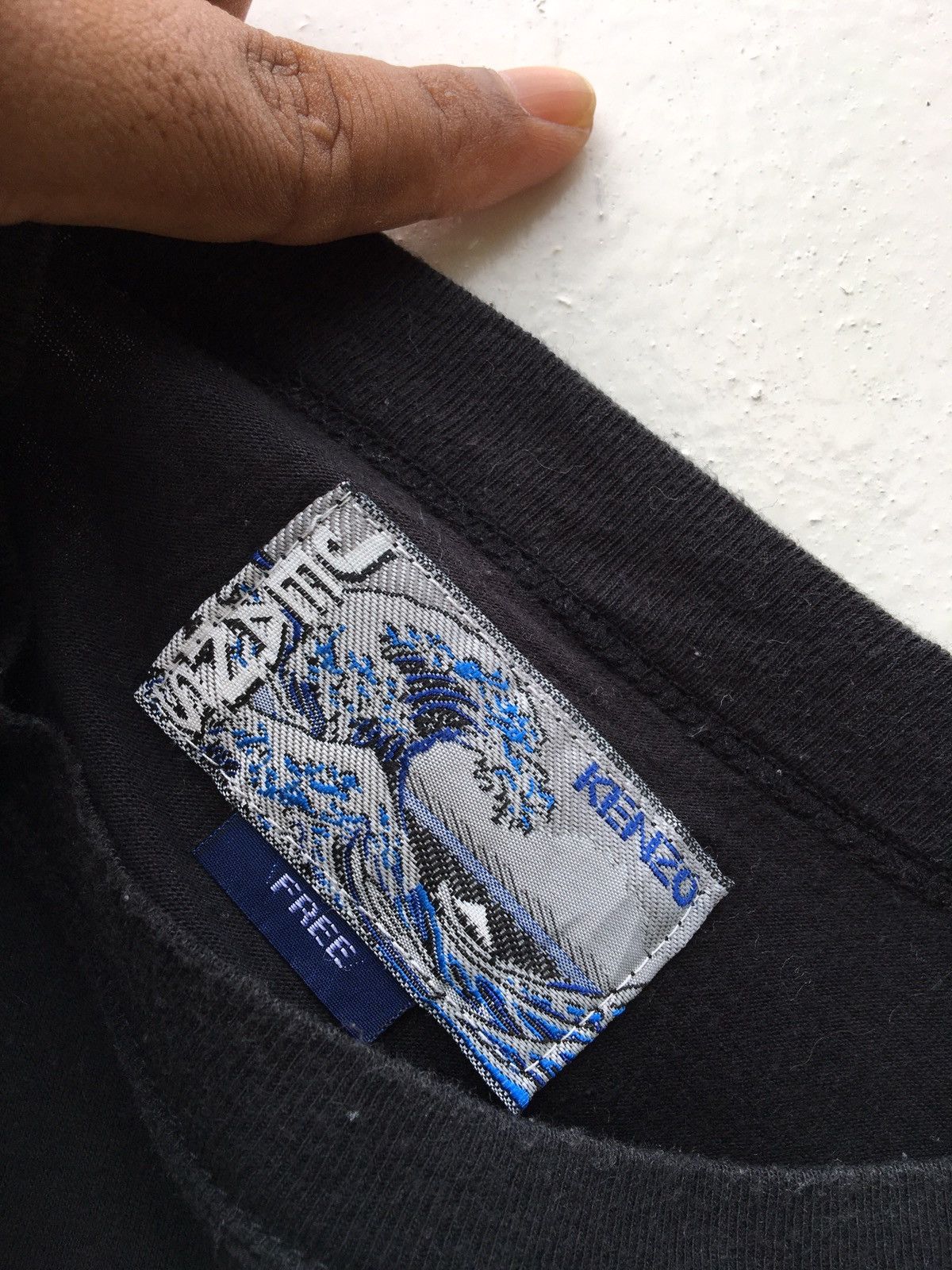 Kenzo Vintage Kenzo Jeans Big Logo Spellout Tshirt Size US L / EU 52-54 / 3 - 11 Thumbnail