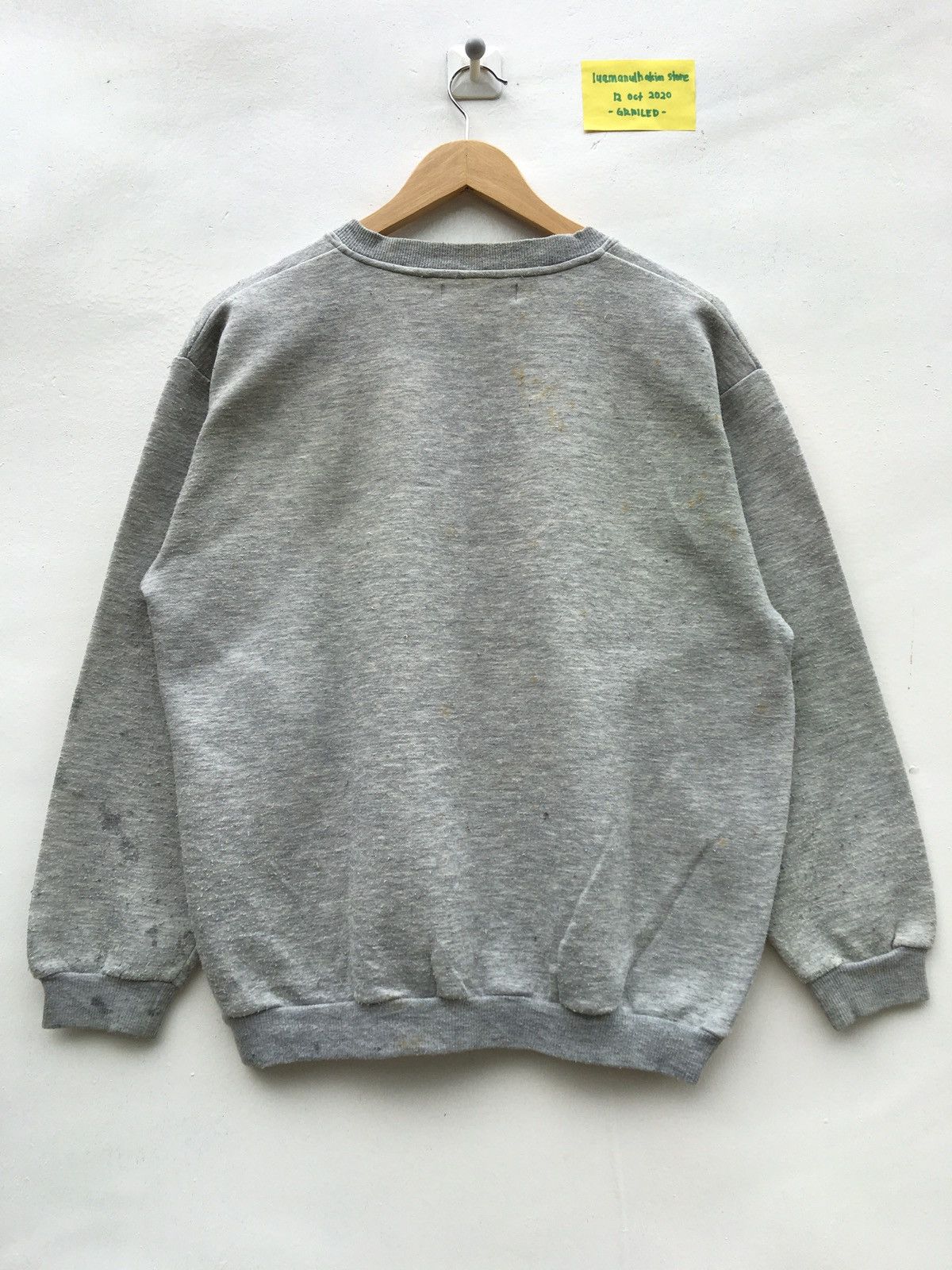 Pierre Balmain Vintage Pierre Balmain Biglogo Spellout Sweatshirt Size US L / EU 52-54 / 3 - 11 Thumbnail
