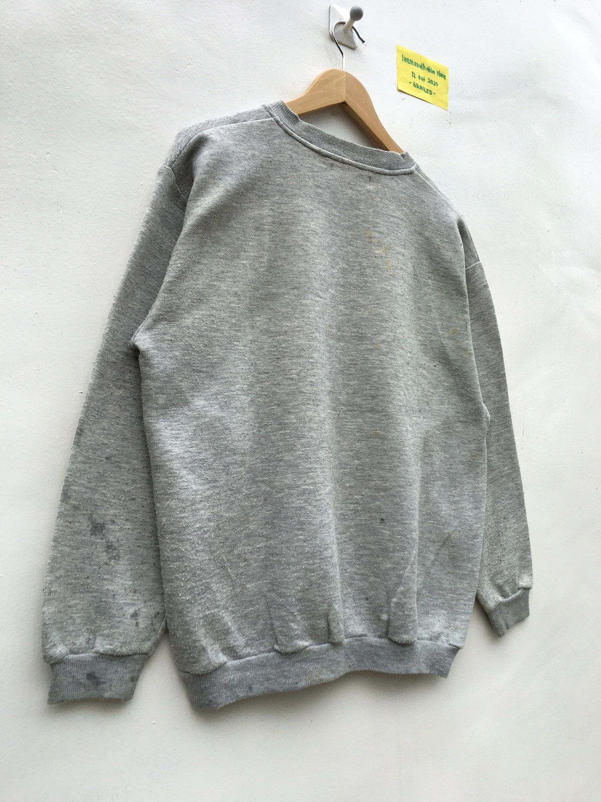 Pierre Balmain Vintage Pierre Balmain Biglogo Spellout Sweatshirt Size US L / EU 52-54 / 3 - 12 Thumbnail