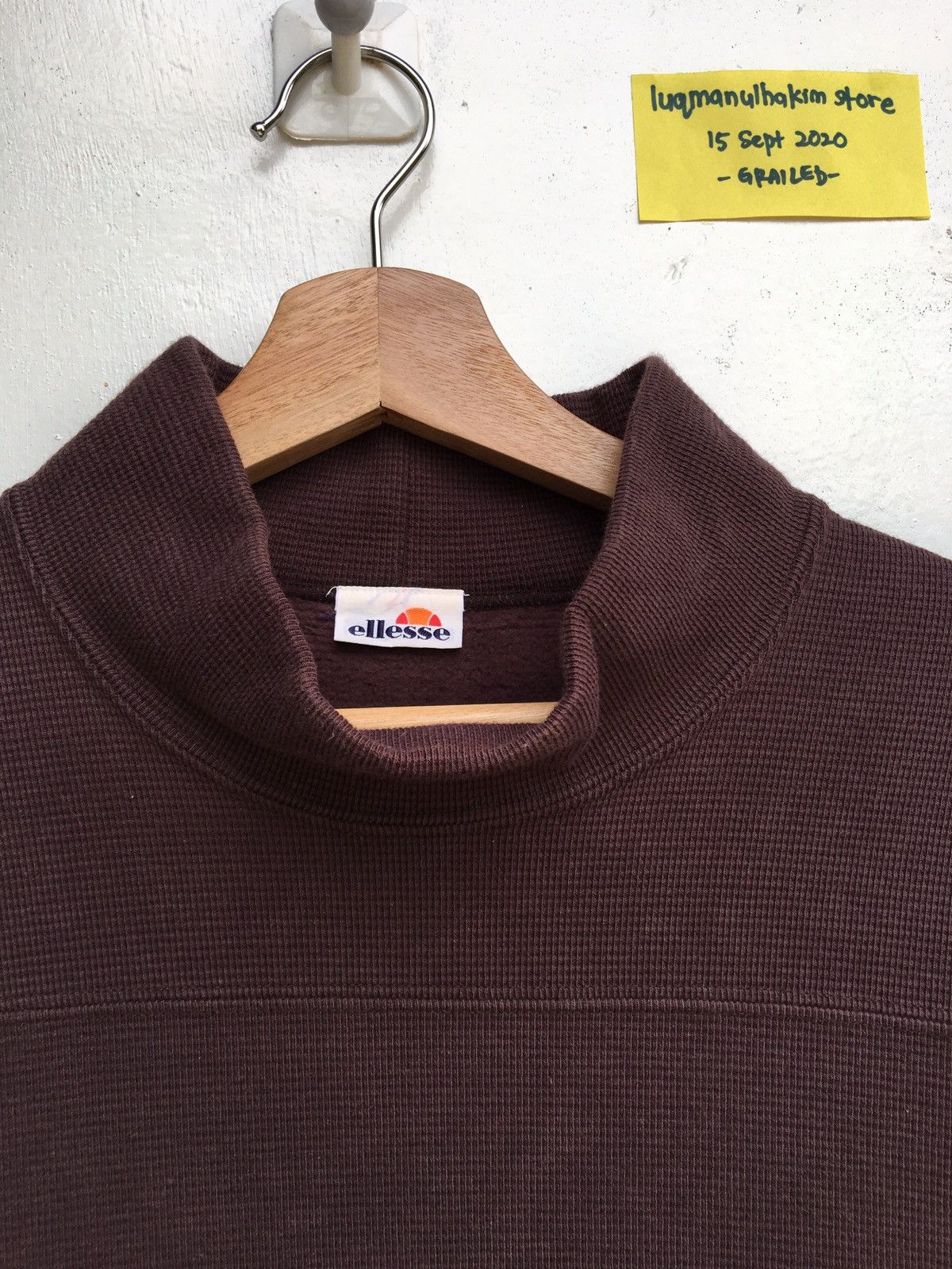 Ellesse Vintage Ellesse Big Logo Embroidered Sweatshirt Size US M / EU 48-50 / 2 - 6 Thumbnail