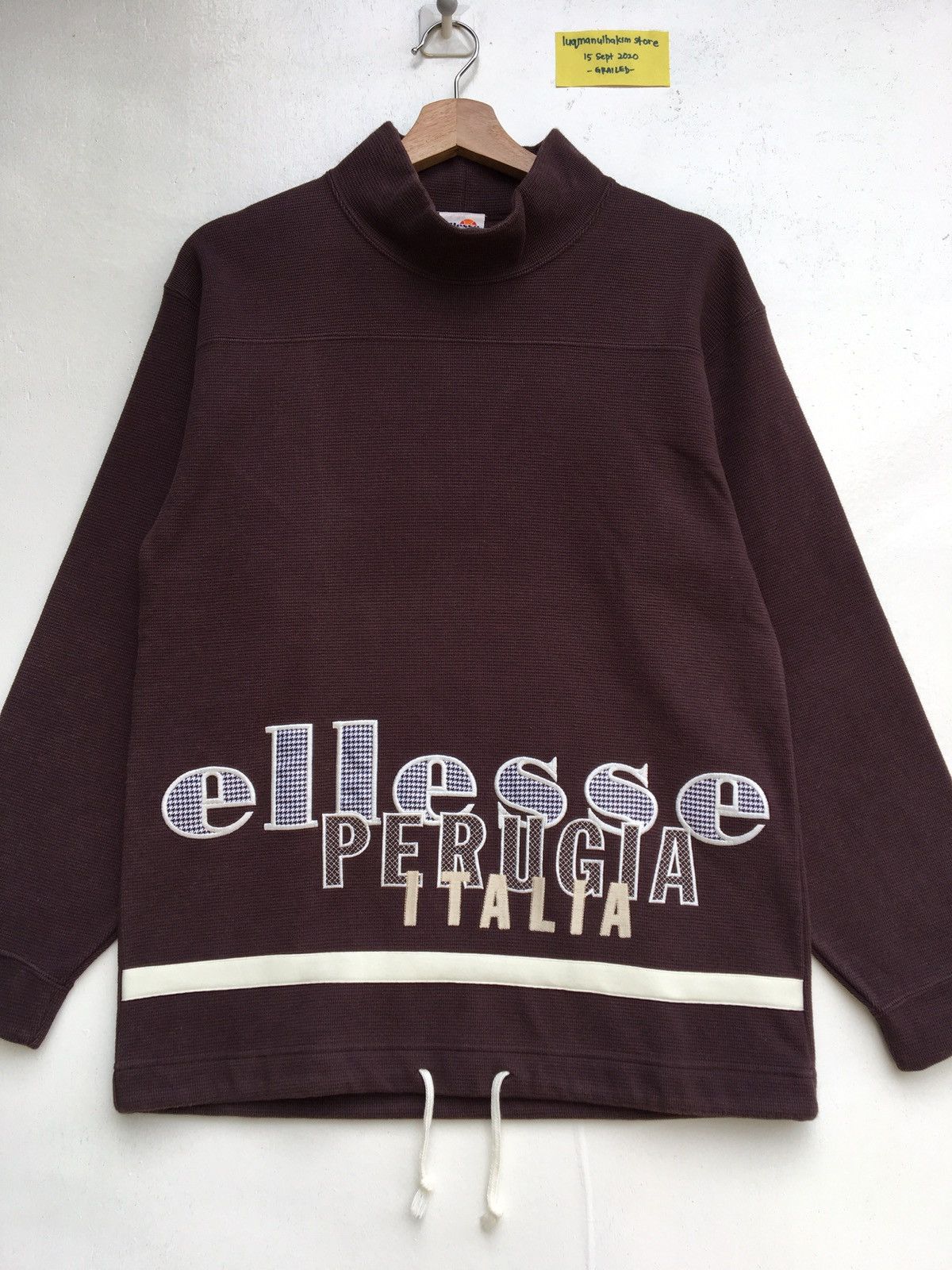 Ellesse Vintage Ellesse Big Logo Embroidered Sweatshirt Size US M / EU 48-50 / 2 - 4 Thumbnail