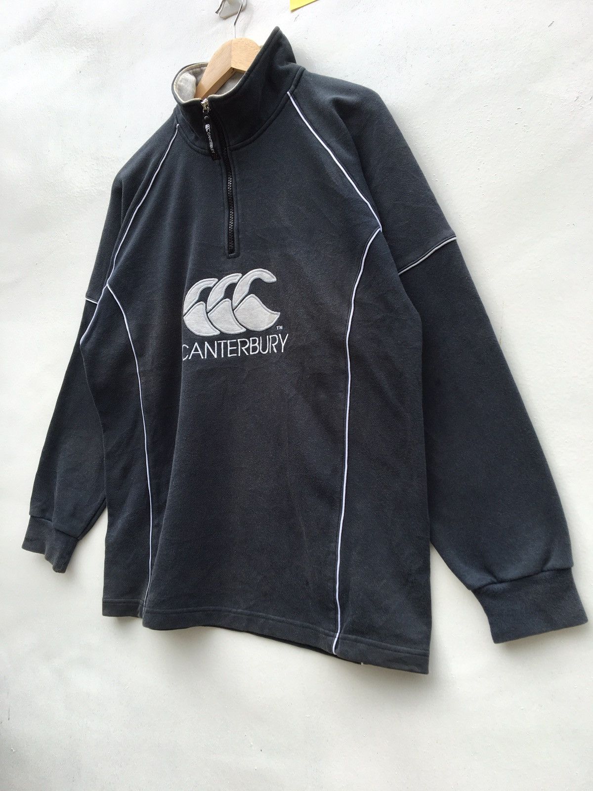 Canterbury of New Zealand Vintage Canterburry of New Zealand Biglogo Spellout Sweater Size US L / EU 52-54 / 3 - 3 Thumbnail
