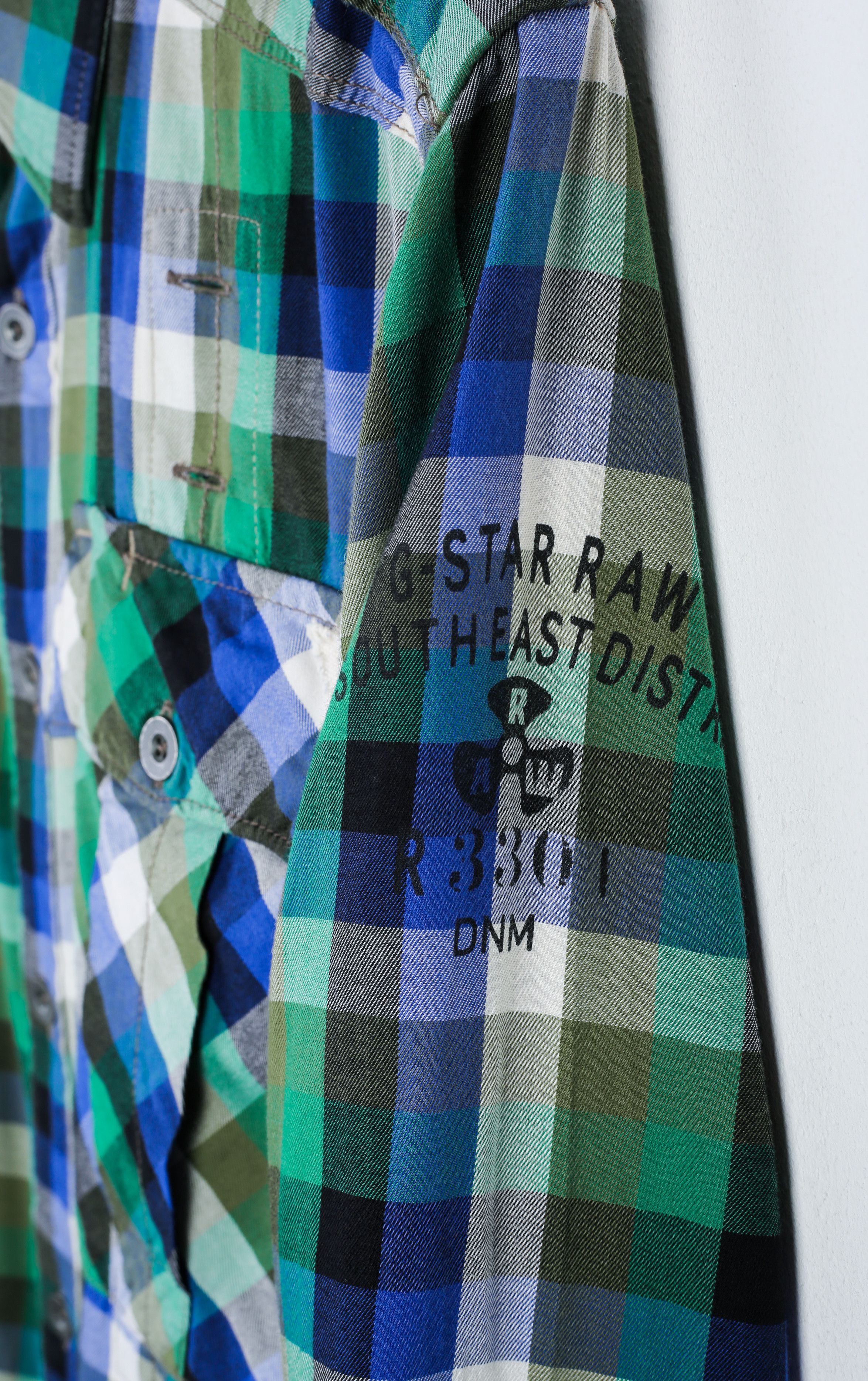 G-Star G-STAR RAW 'Tunnel Louis Shirt' Casual Long Sleeve Checked Size US M / EU 48-50 / 2 - 4 Thumbnail