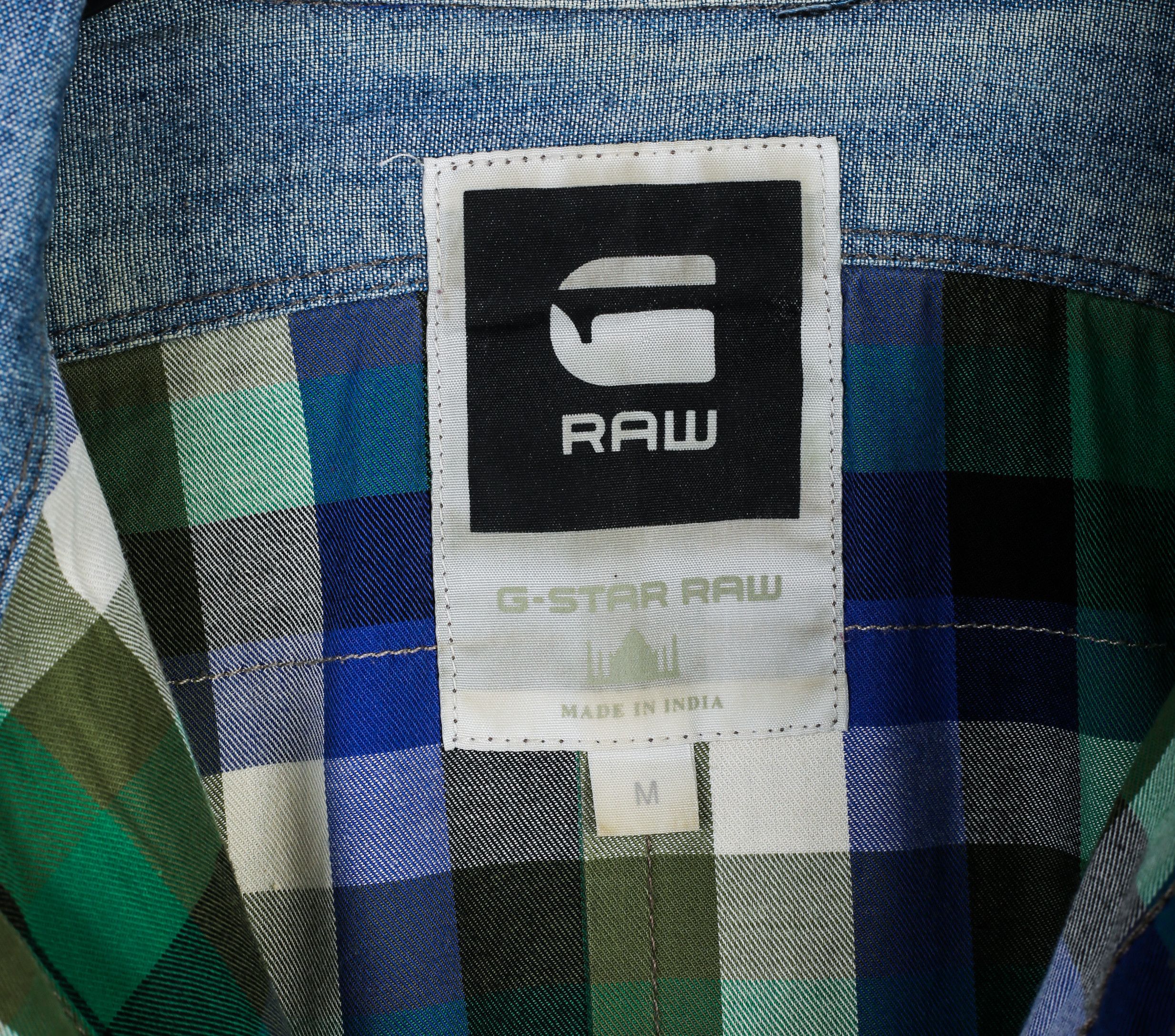 G-Star G-STAR RAW 'Tunnel Louis Shirt' Casual Long Sleeve Checked Size US M / EU 48-50 / 2 - 6 Thumbnail