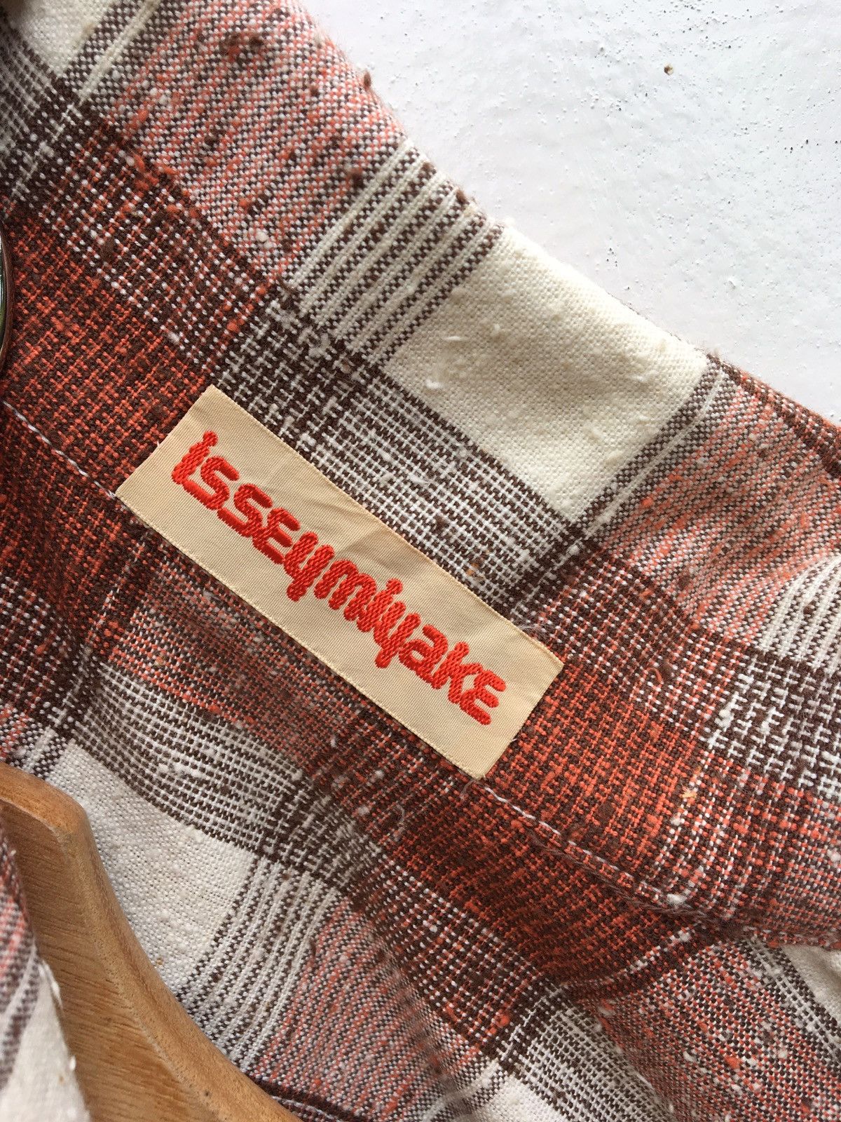 Issey Miyake Rare Vintage 80s Issey Miyake Men Flannel Button Up Shirt Size US M / EU 48-50 / 2 - 7 Thumbnail