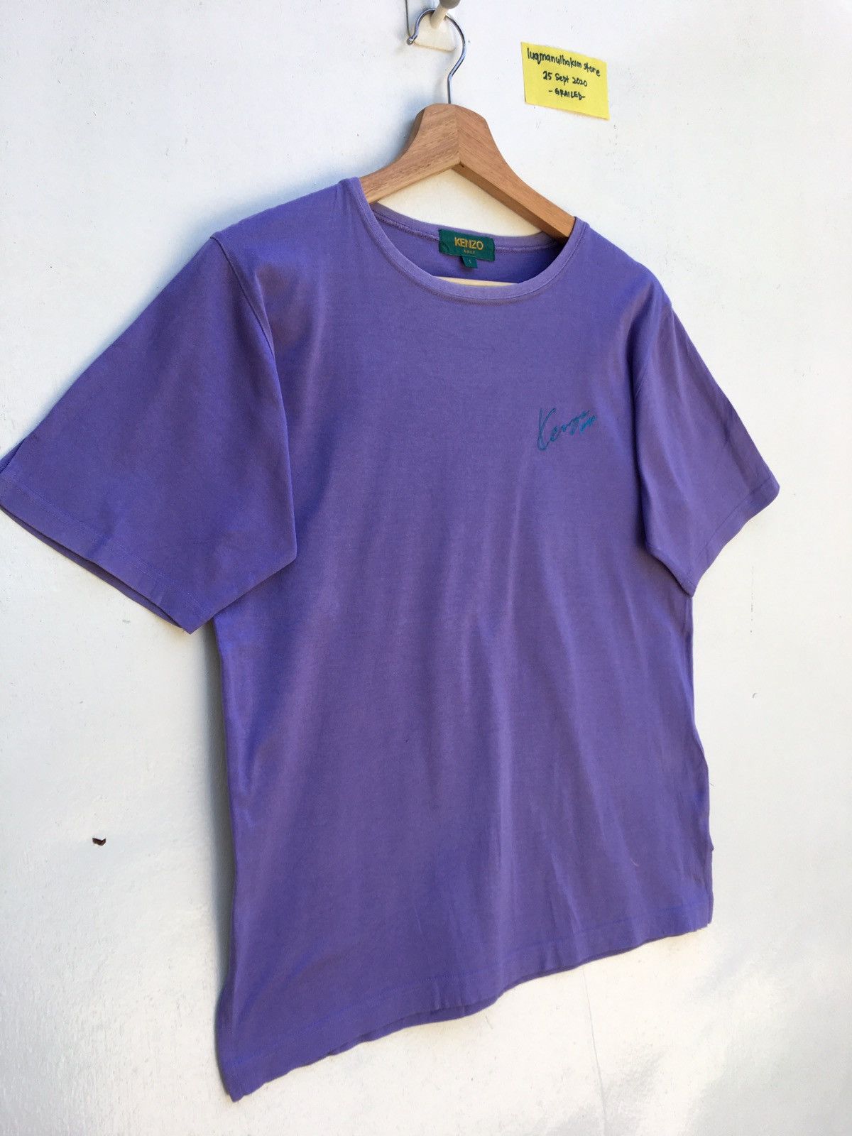 Kenzo Vintage Kenzo Spellout Floral Motif Tshirt Size US M / EU 48-50 / 2 - 6 Thumbnail