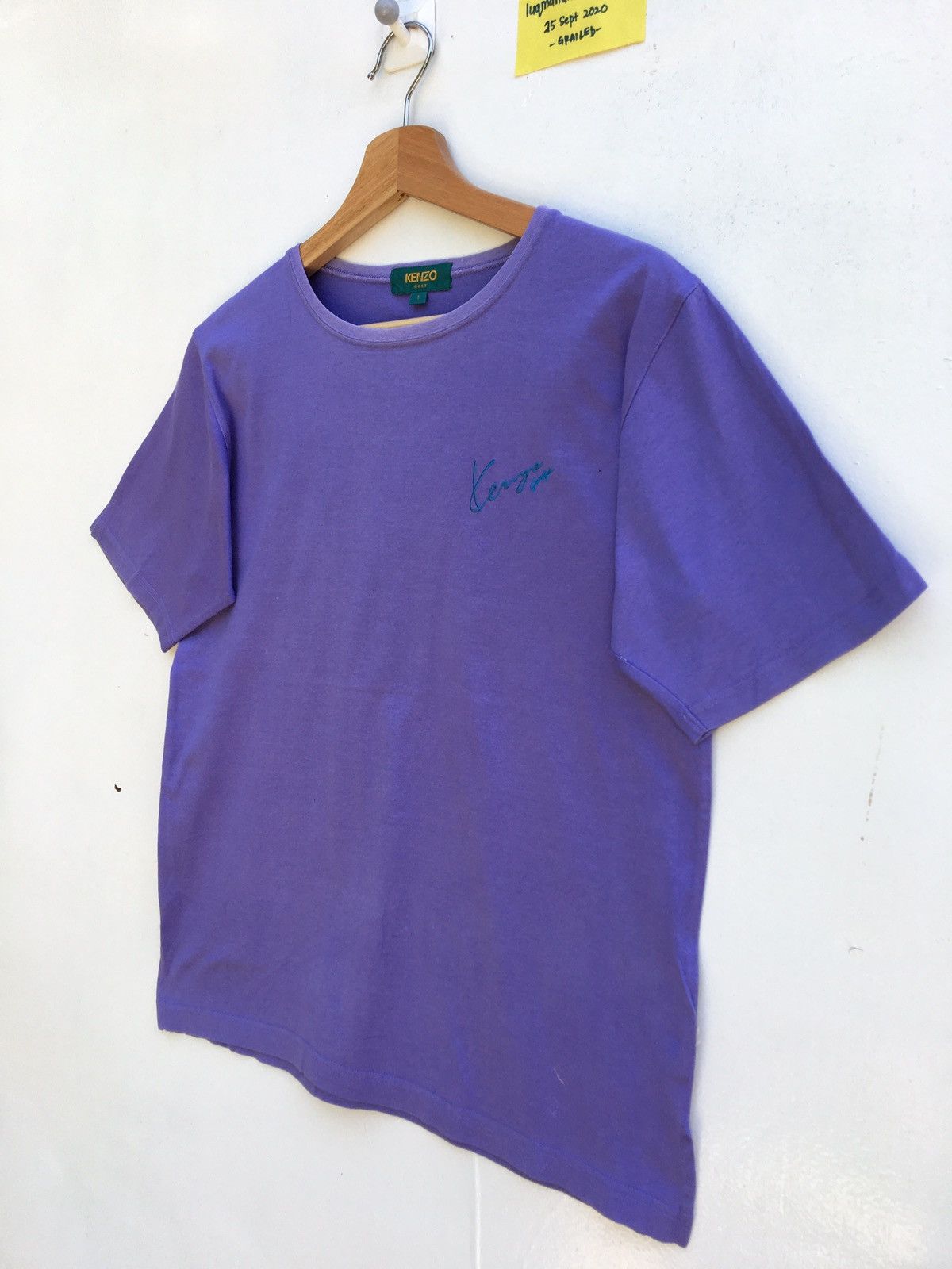 Kenzo Vintage Kenzo Spellout Floral Motif Tshirt Size US M / EU 48-50 / 2 - 7 Thumbnail