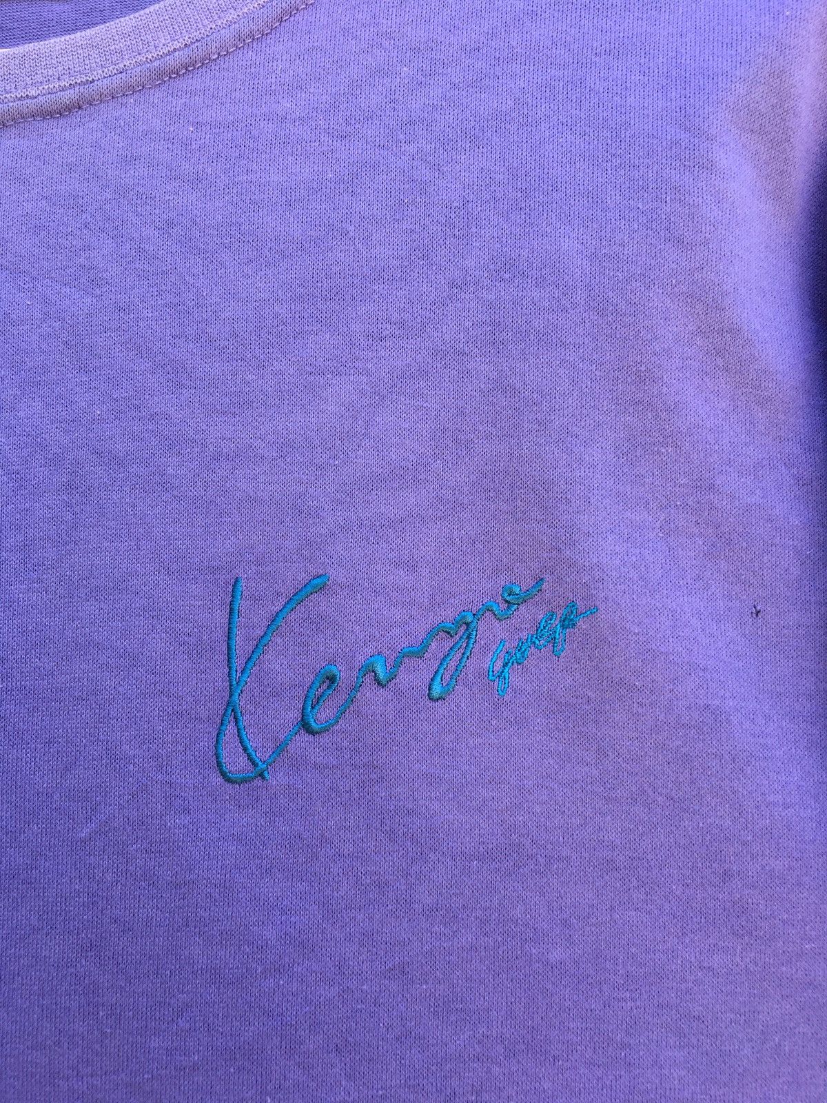 Kenzo Vintage Kenzo Spellout Floral Motif Tshirt Size US M / EU 48-50 / 2 - 10 Thumbnail