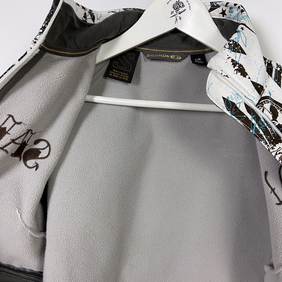 Salomon Vintage 00s Salomon embroidered logo Tattoos ski jacket L Size US L / EU 52-54 / 3 - 8 Thumbnail