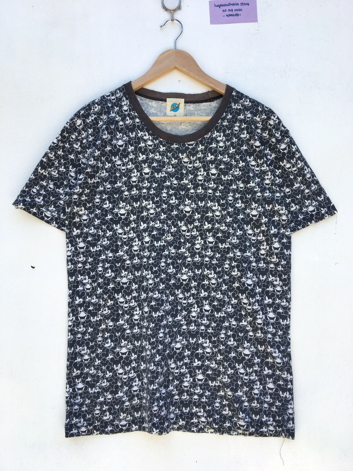 Beams Plus Beams X Disney Mickey Tee Size US M / EU 48-50 / 2 - 2 Thumbnail