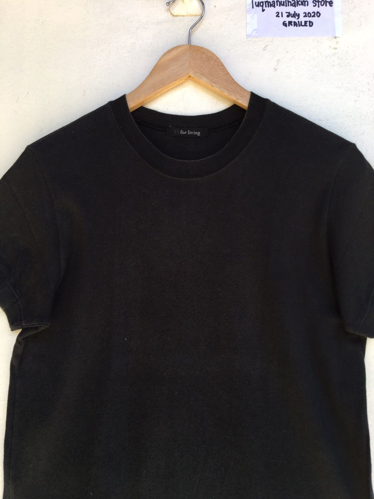 Yohji Yamamoto Ys for living by Yohji Yamamoto Plain T-shirt Size US S / EU 44-46 / 1 - 9 Thumbnail