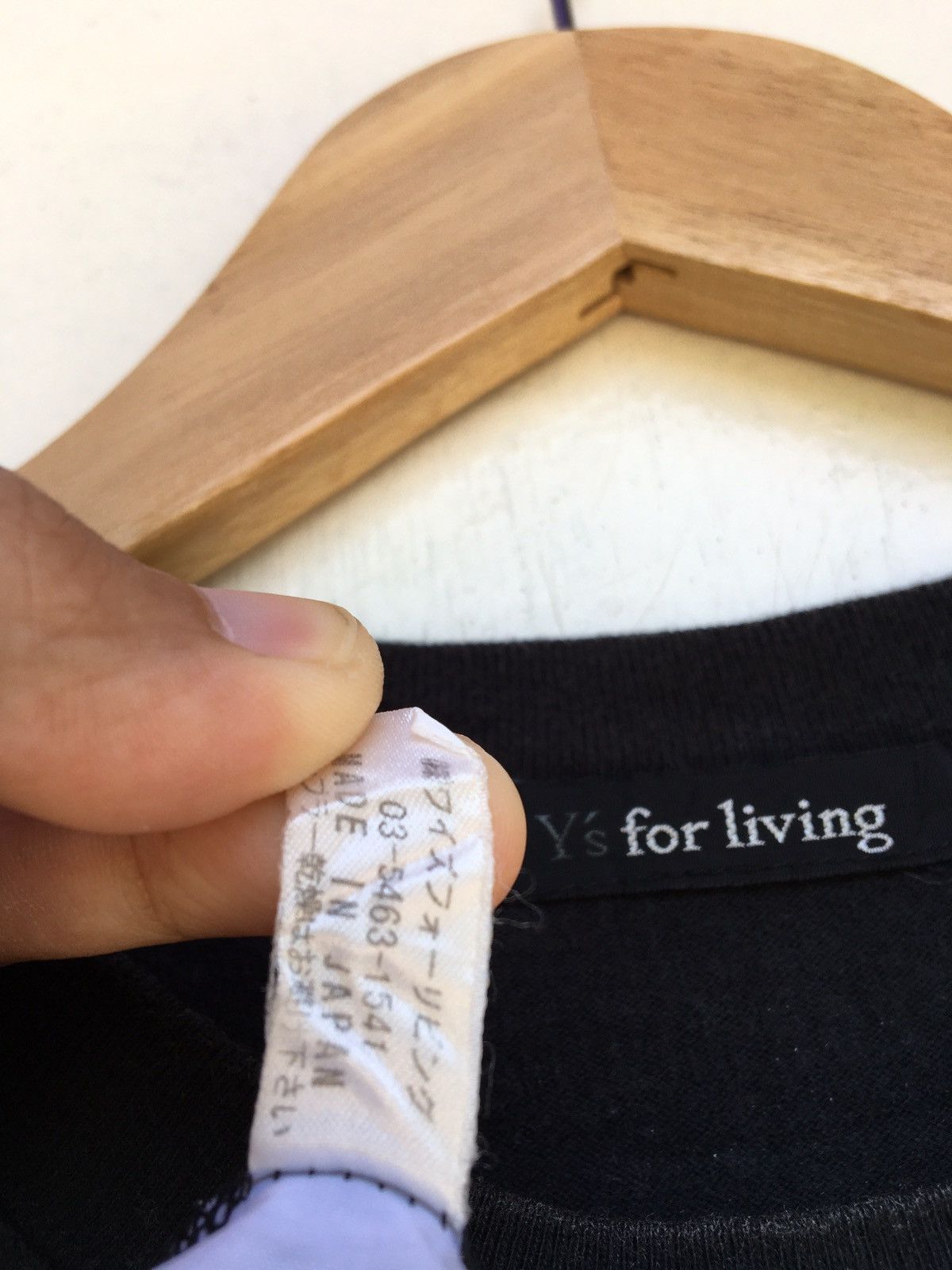 Yohji Yamamoto Ys for living by Yohji Yamamoto Plain T-shirt Size US S / EU 44-46 / 1 - 12 Thumbnail