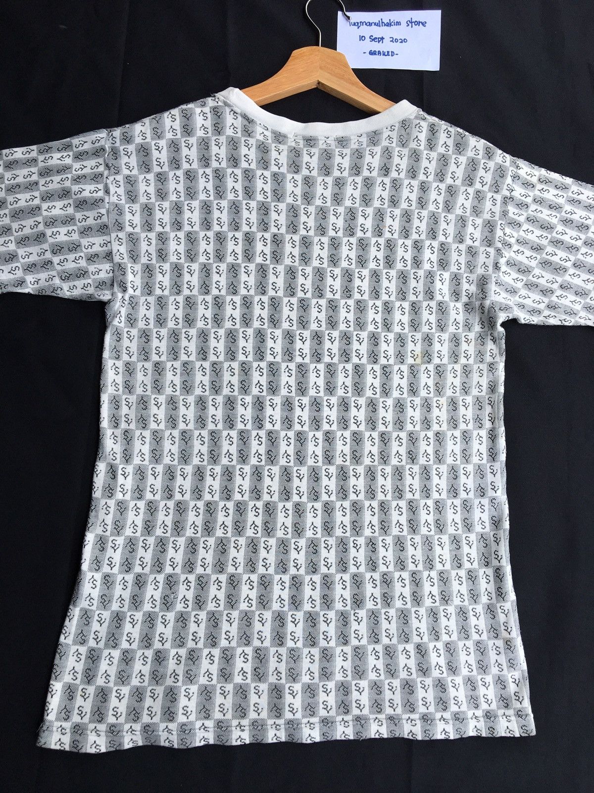 Yohji Yamamoto ys y'saccs yohji yamamoto monogram t shirt Size US S / EU 44-46 / 1 - 17 Thumbnail