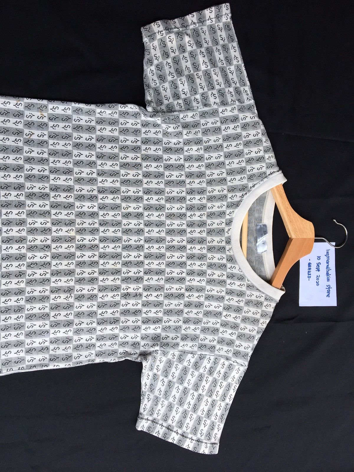 Yohji Yamamoto ys y'saccs yohji yamamoto monogram t shirt Size US S / EU 44-46 / 1 - 7 Thumbnail