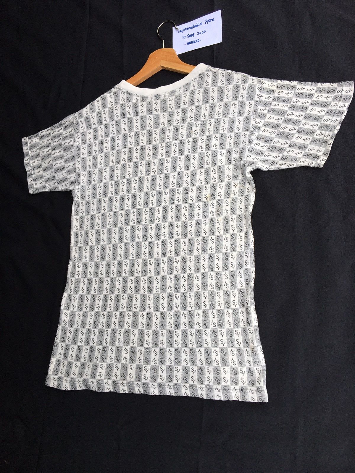 Yohji Yamamoto ys y'saccs yohji yamamoto monogram t shirt Size US S / EU 44-46 / 1 - 16 Thumbnail