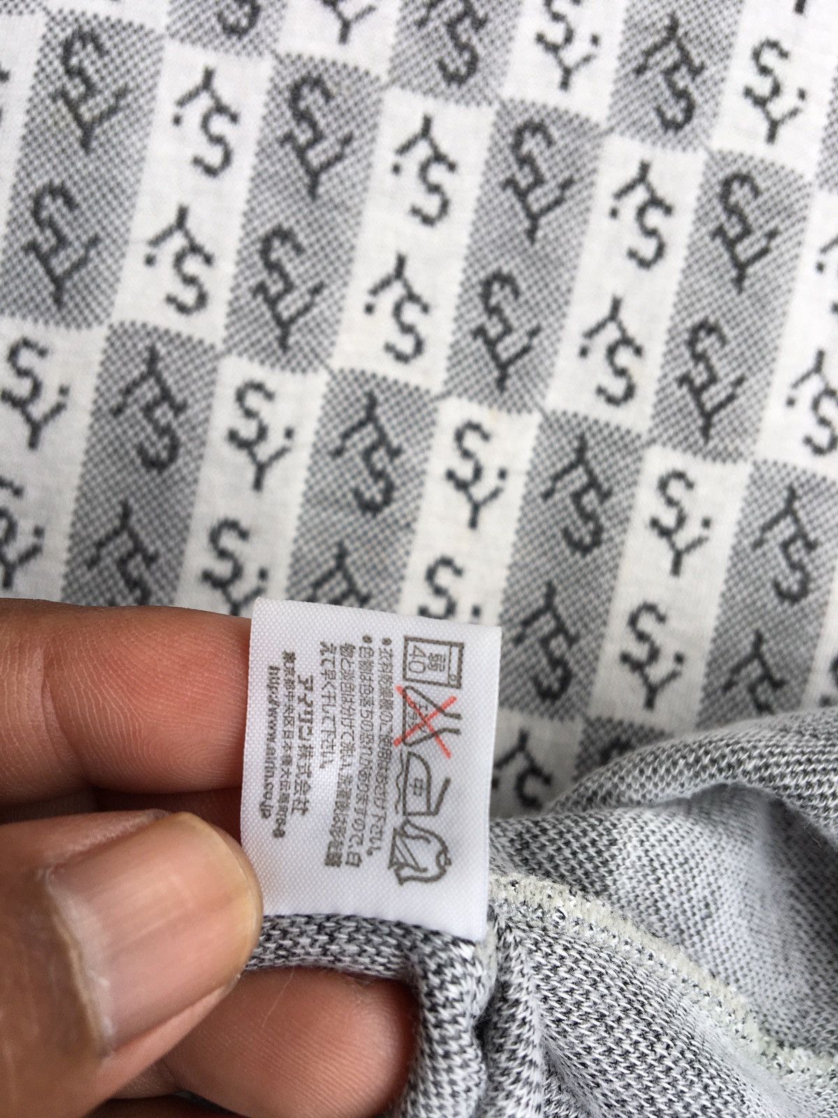 Yohji Yamamoto ys y'saccs yohji yamamoto monogram t shirt Size US S / EU 44-46 / 1 - 12 Thumbnail