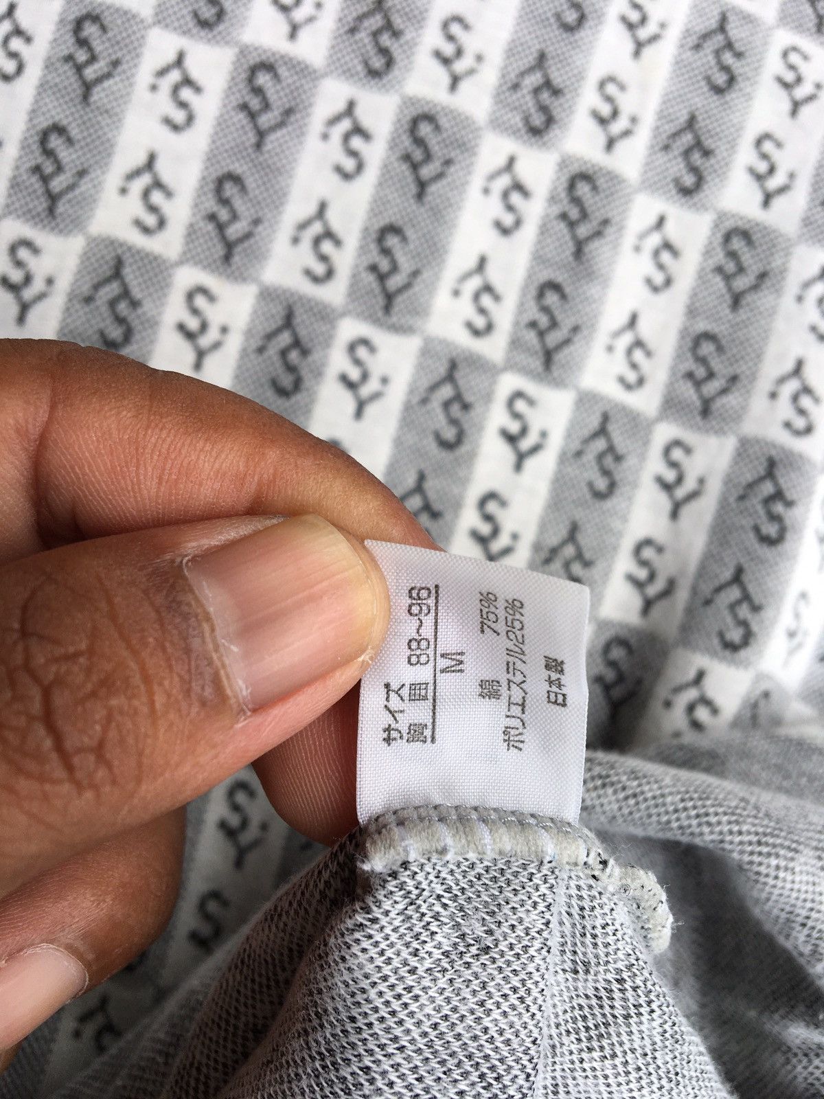 Yohji Yamamoto ys y'saccs yohji yamamoto monogram t shirt Size US S / EU 44-46 / 1 - 11 Thumbnail