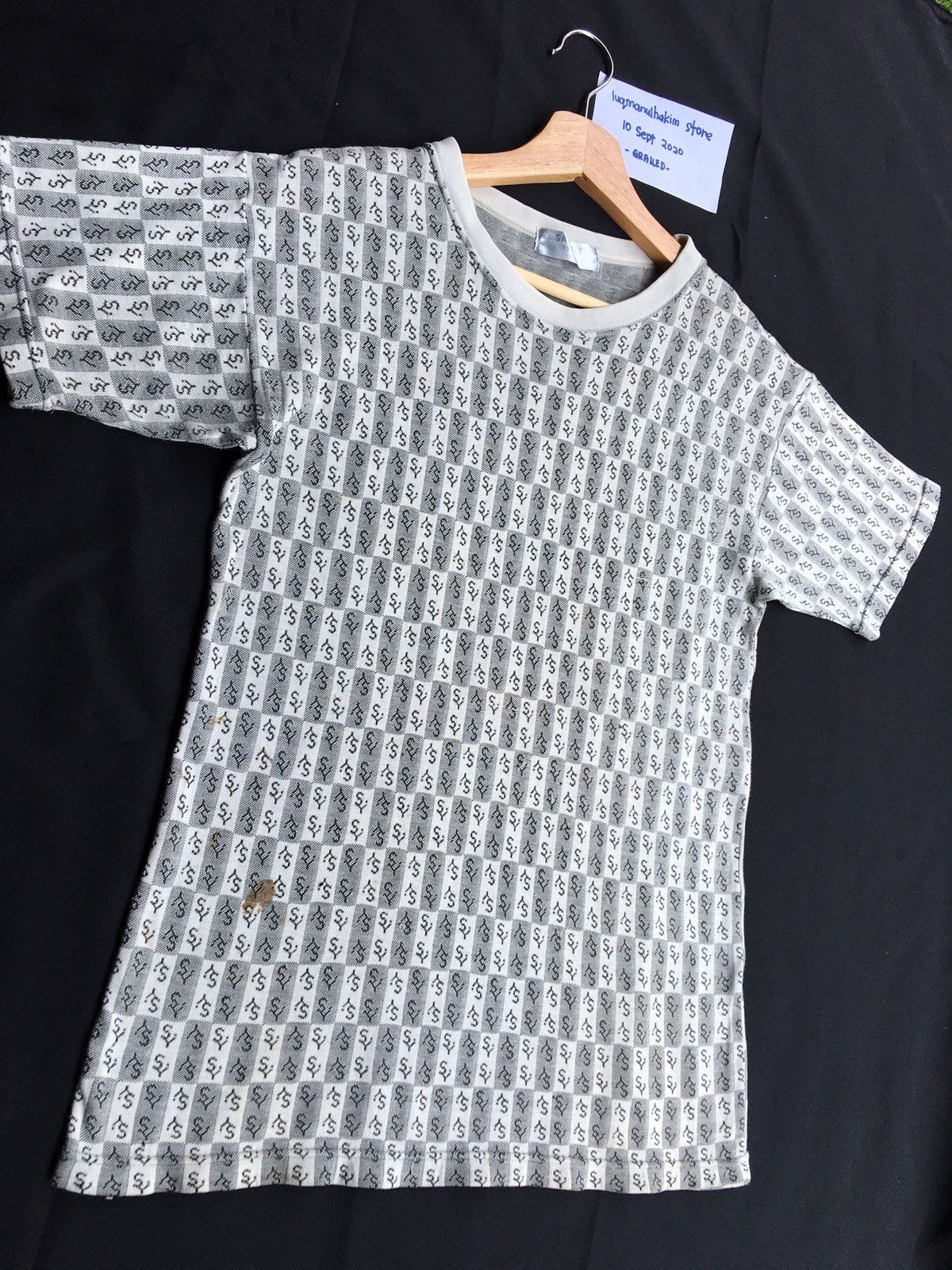 Yohji Yamamoto ys y'saccs yohji yamamoto monogram t shirt Size US S / EU 44-46 / 1 - 5 Thumbnail