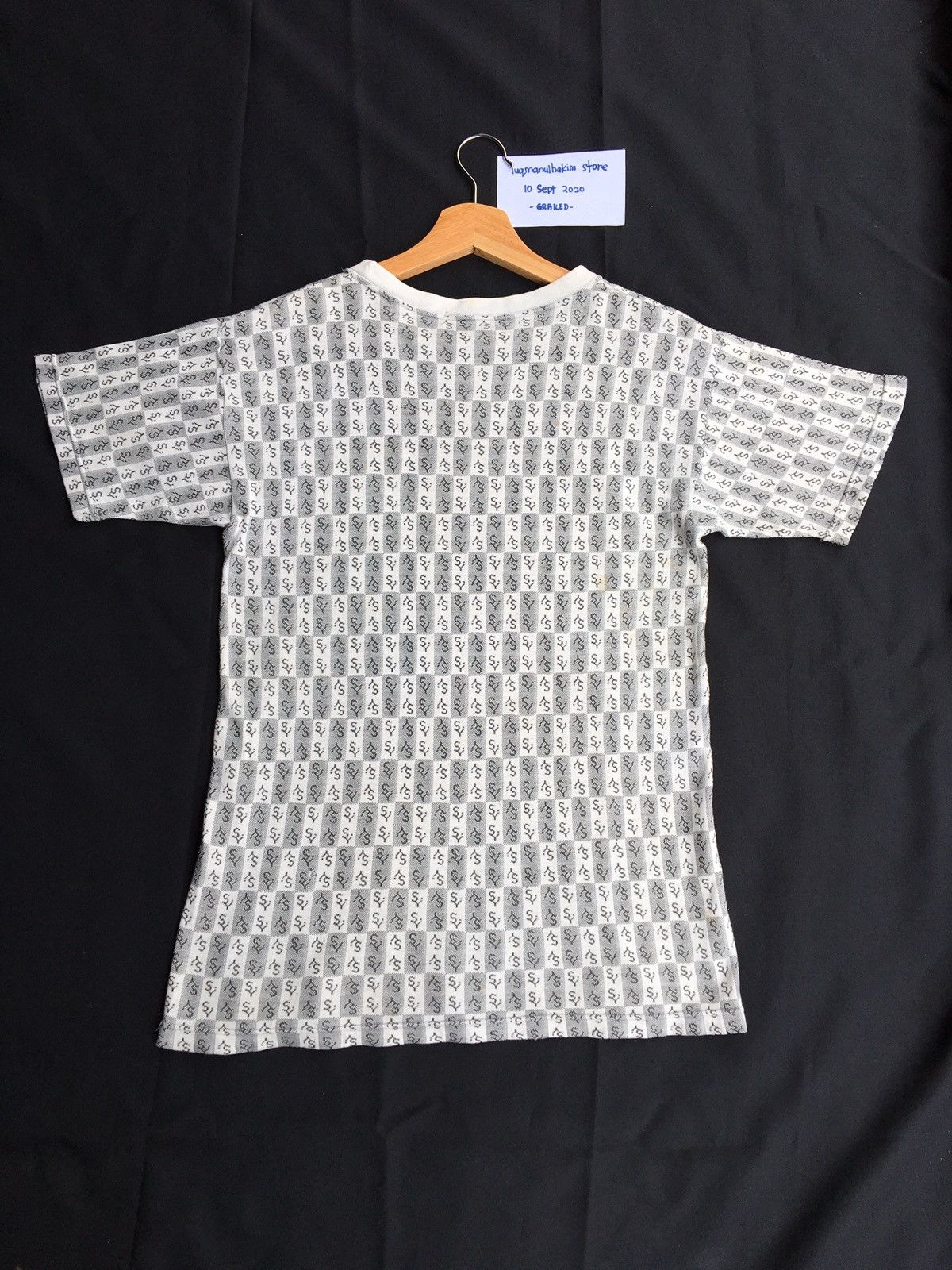 Yohji Yamamoto ys y'saccs yohji yamamoto monogram t shirt Size US S / EU 44-46 / 1 - 14 Thumbnail