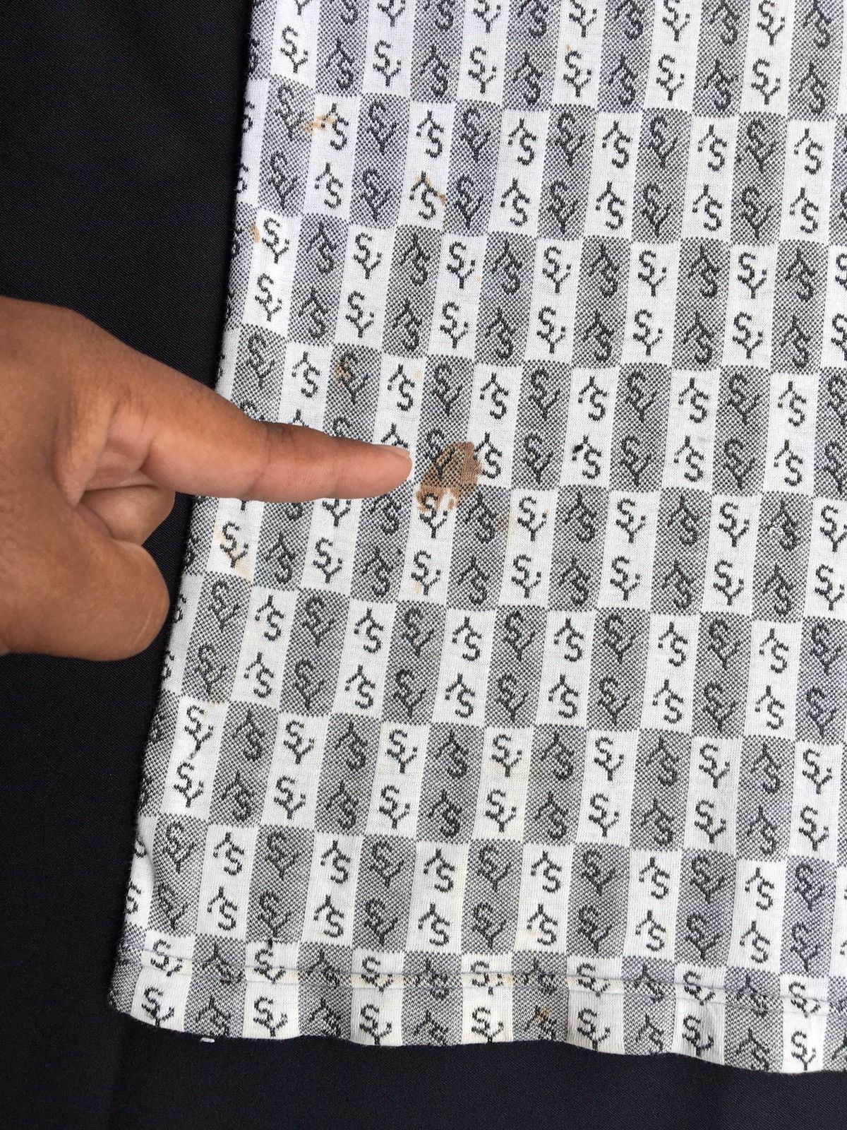 Yohji Yamamoto ys y'saccs yohji yamamoto monogram t shirt Size US S / EU 44-46 / 1 - 19 Thumbnail