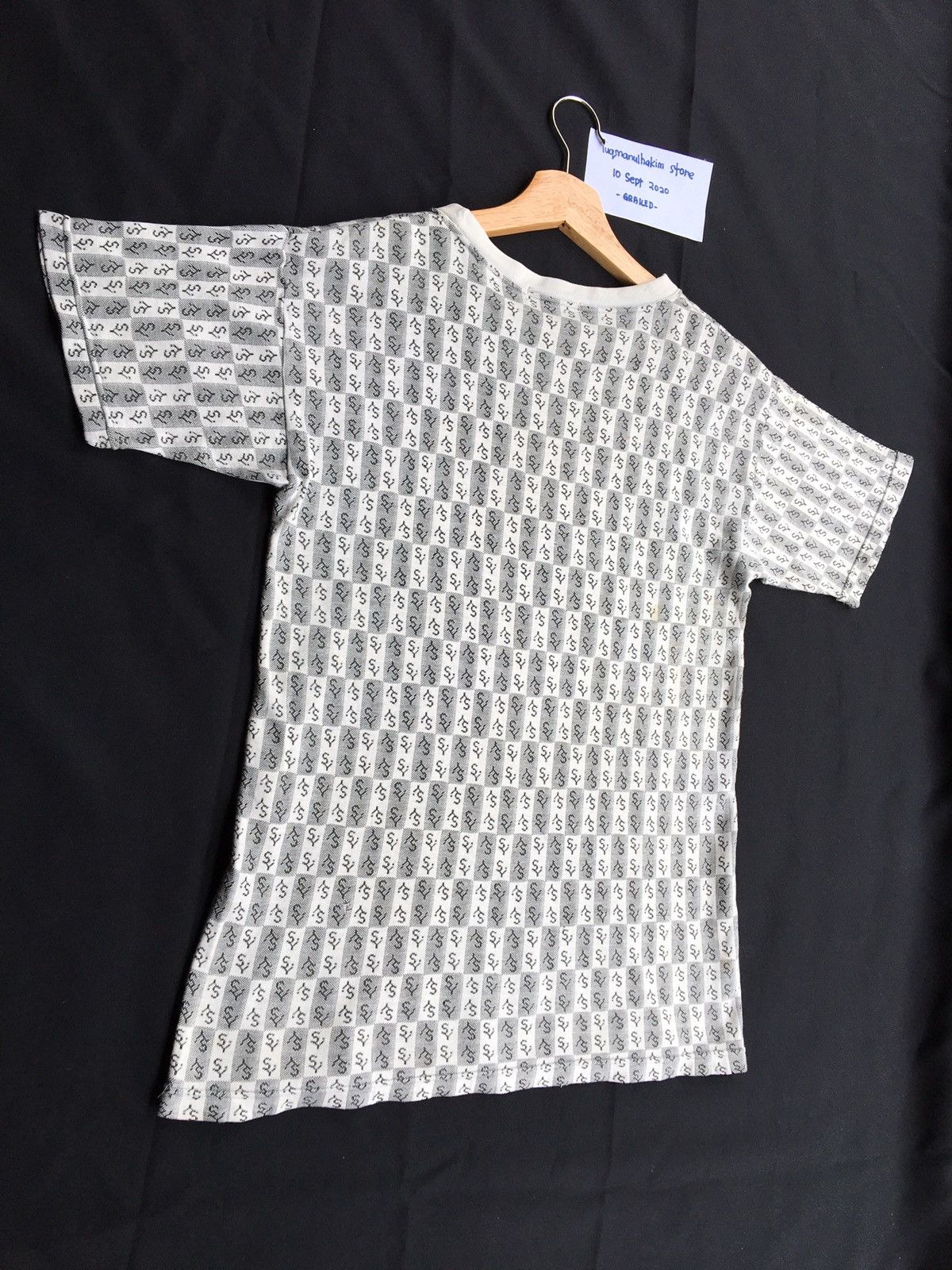 Yohji Yamamoto ys y'saccs yohji yamamoto monogram t shirt Size US S / EU 44-46 / 1 - 15 Thumbnail