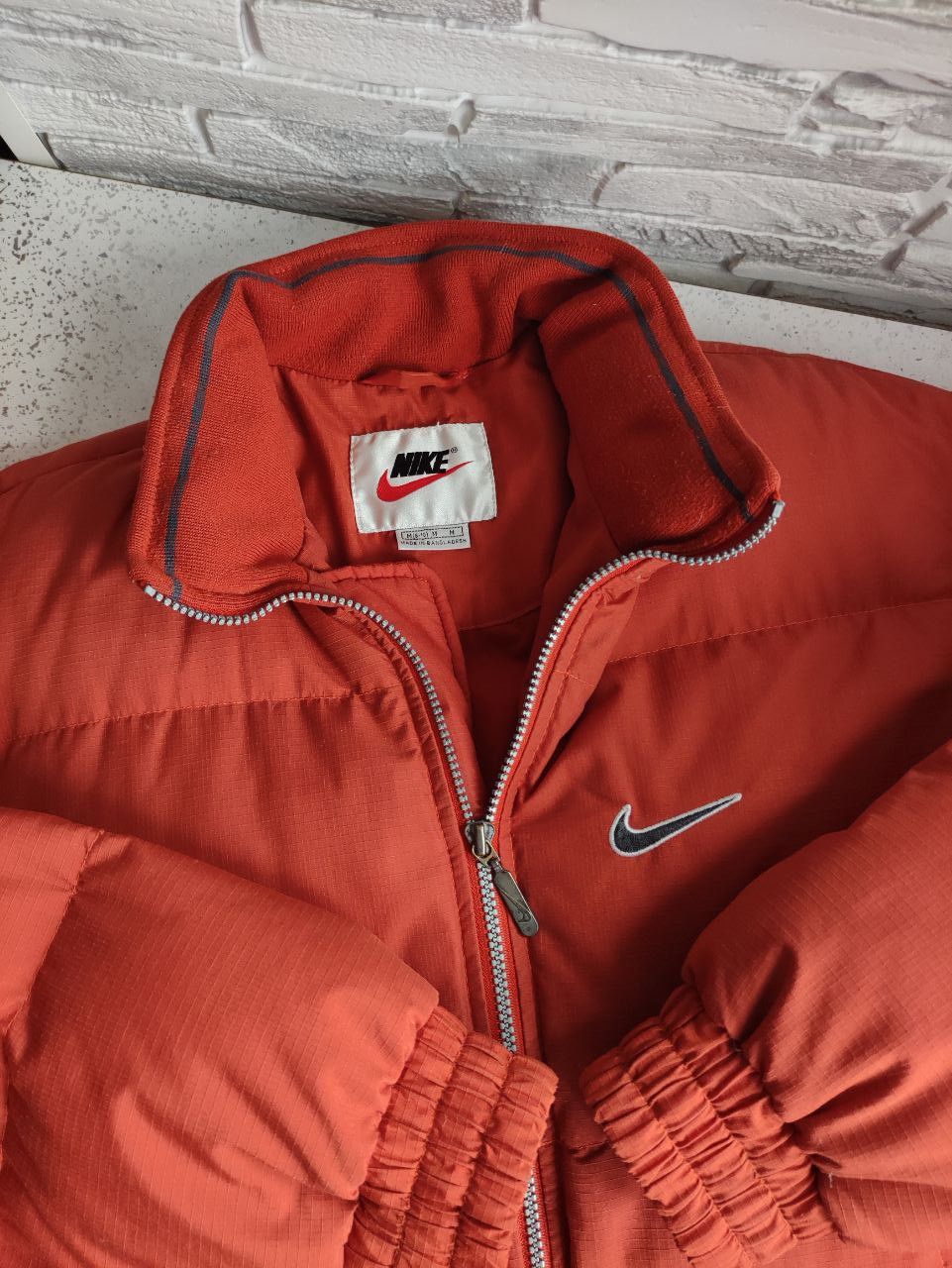 Nike 💥Vintage 90's Nike Puffer Down Jacket 💥 Size US M / EU 48-50 / 2 - 1 Thumbnail