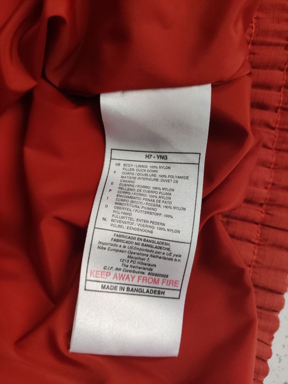 Nike 💥Vintage 90's Nike Puffer Down Jacket 💥 Size US M / EU 48-50 / 2 - 9 Thumbnail
