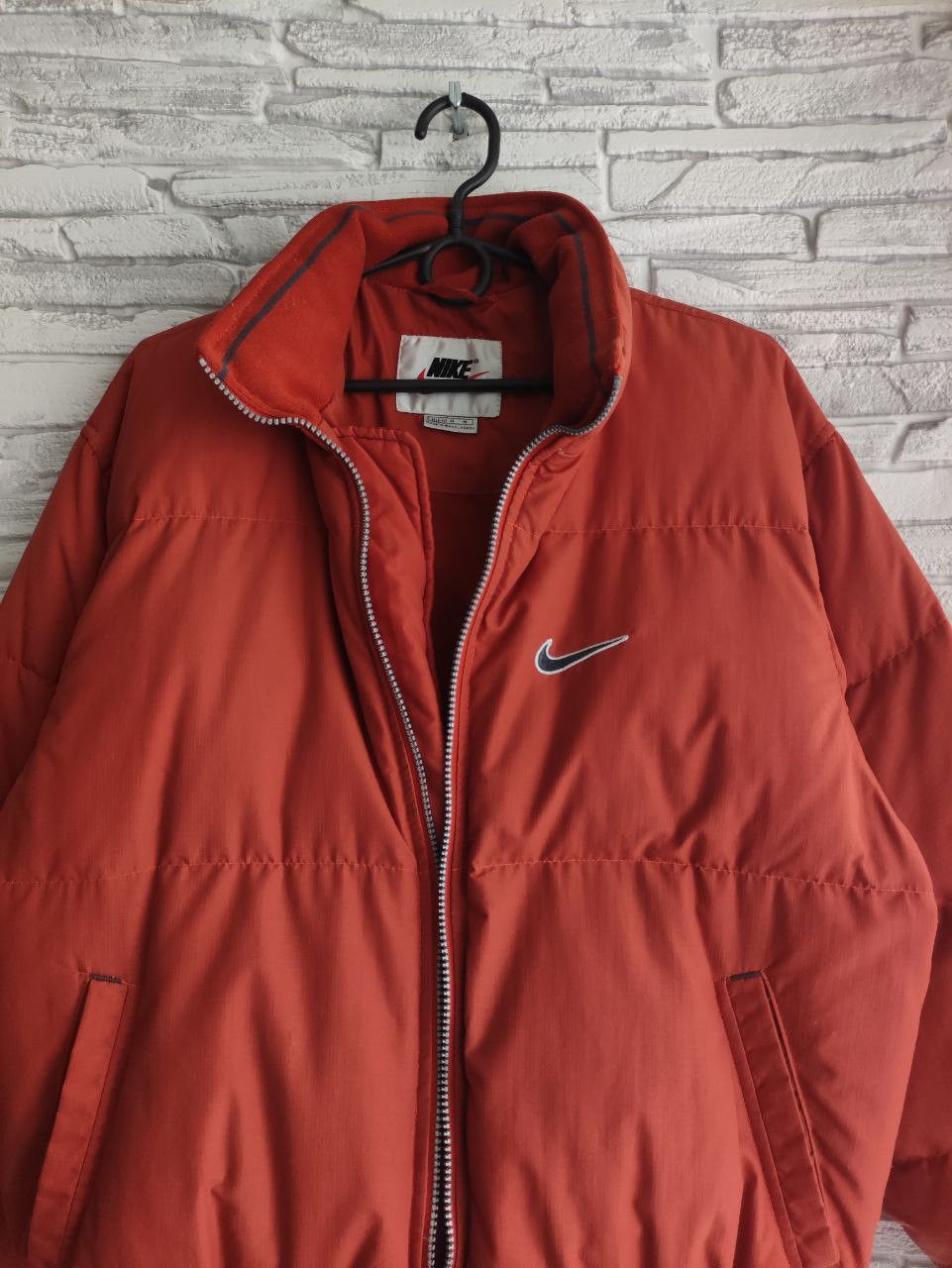 Nike 💥Vintage 90's Nike Puffer Down Jacket 💥 Size US M / EU 48-50 / 2 - 2 Thumbnail