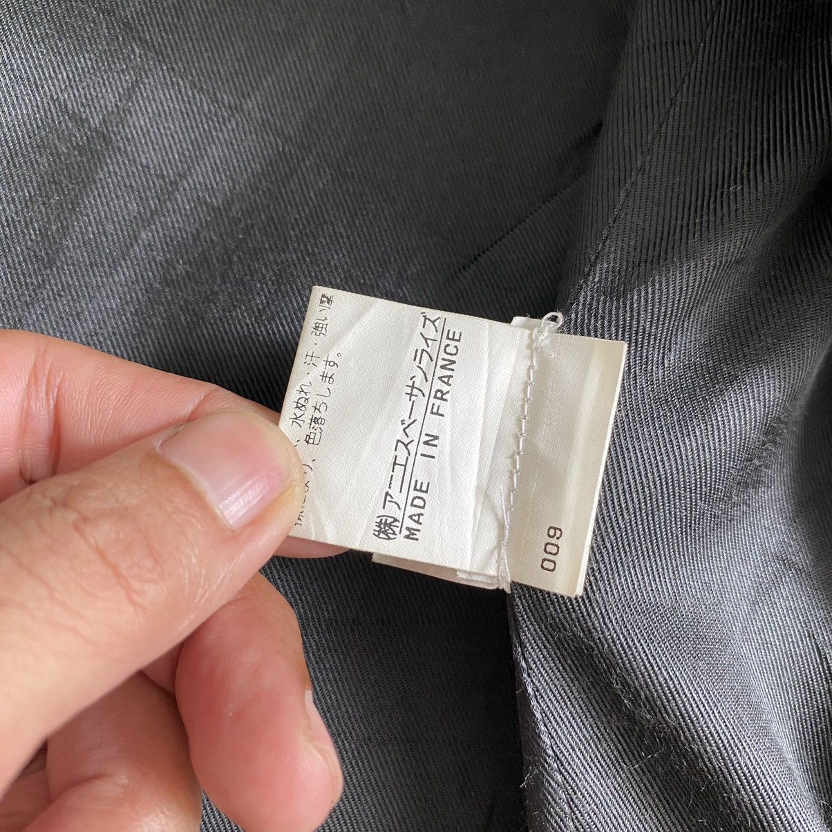 agnes b. Vintage Agnes B. Tweed Overcoat Wool Made In France Size US L / EU 52-54 / 3 - 16 Thumbnail
