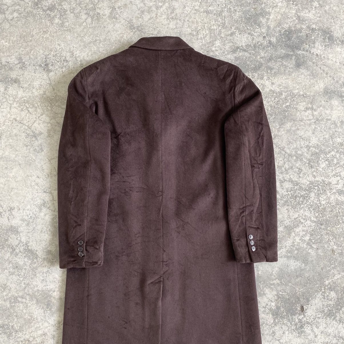 agnes b. Vintage Agnes B. Tweed Overcoat Wool Made In France Size US L / EU 52-54 / 3 - 8 Thumbnail