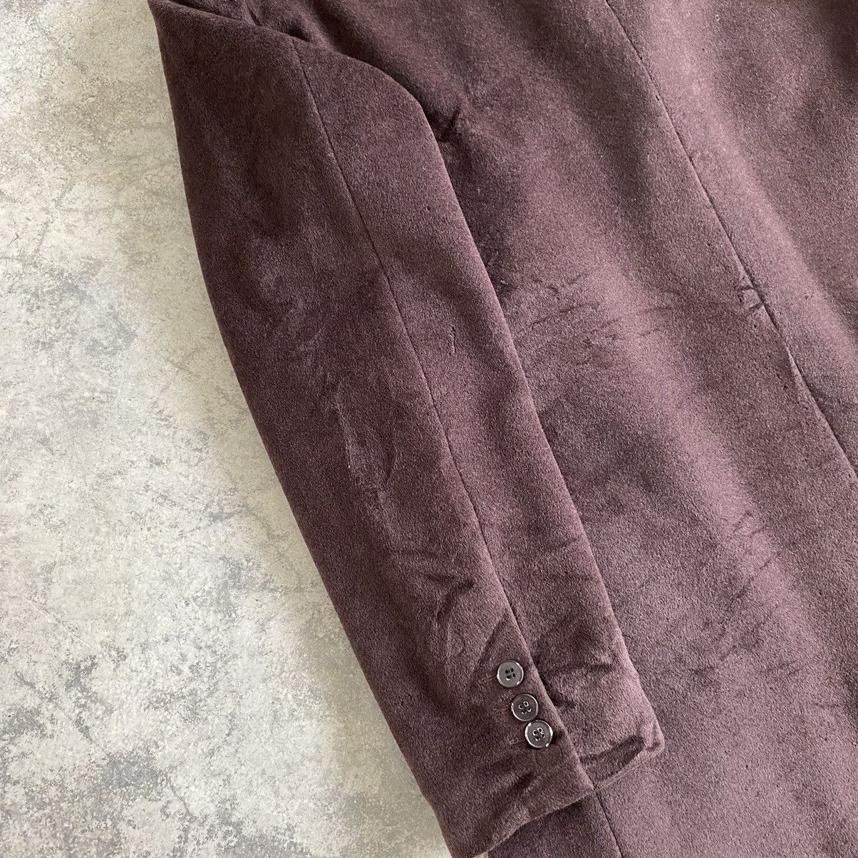 agnes b. Vintage Agnes B. Tweed Overcoat Wool Made In France Size US L / EU 52-54 / 3 - 11 Thumbnail