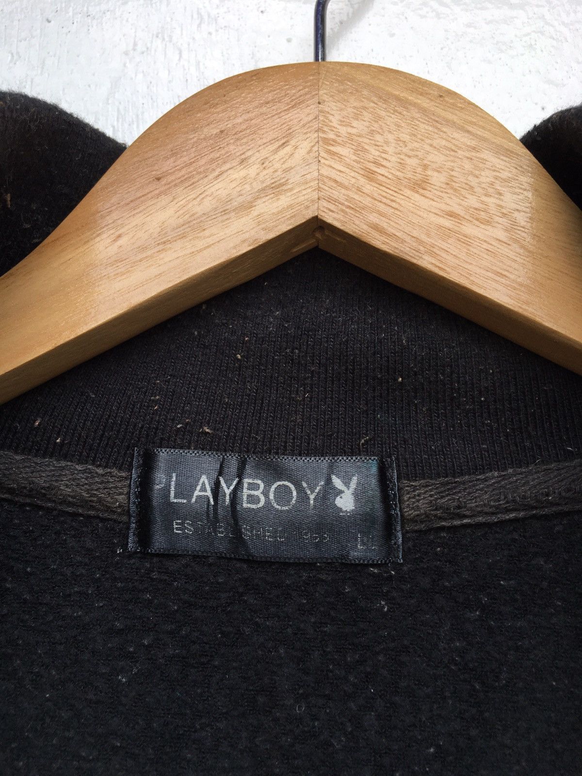Vintage Rare Playboy Big Logo Spellout Zip Up Sweater Size US L / EU 52-54 / 3 - 10 Thumbnail