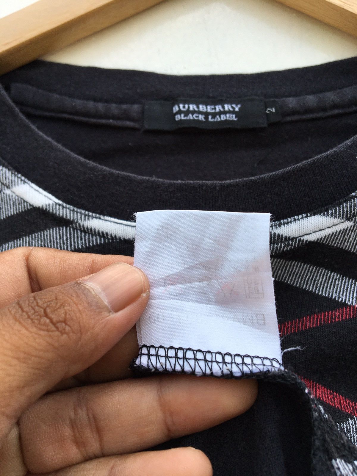Burberry Vintage Burberry Checkered Tshirt Size US S / EU 44-46 / 1 - 9 Thumbnail