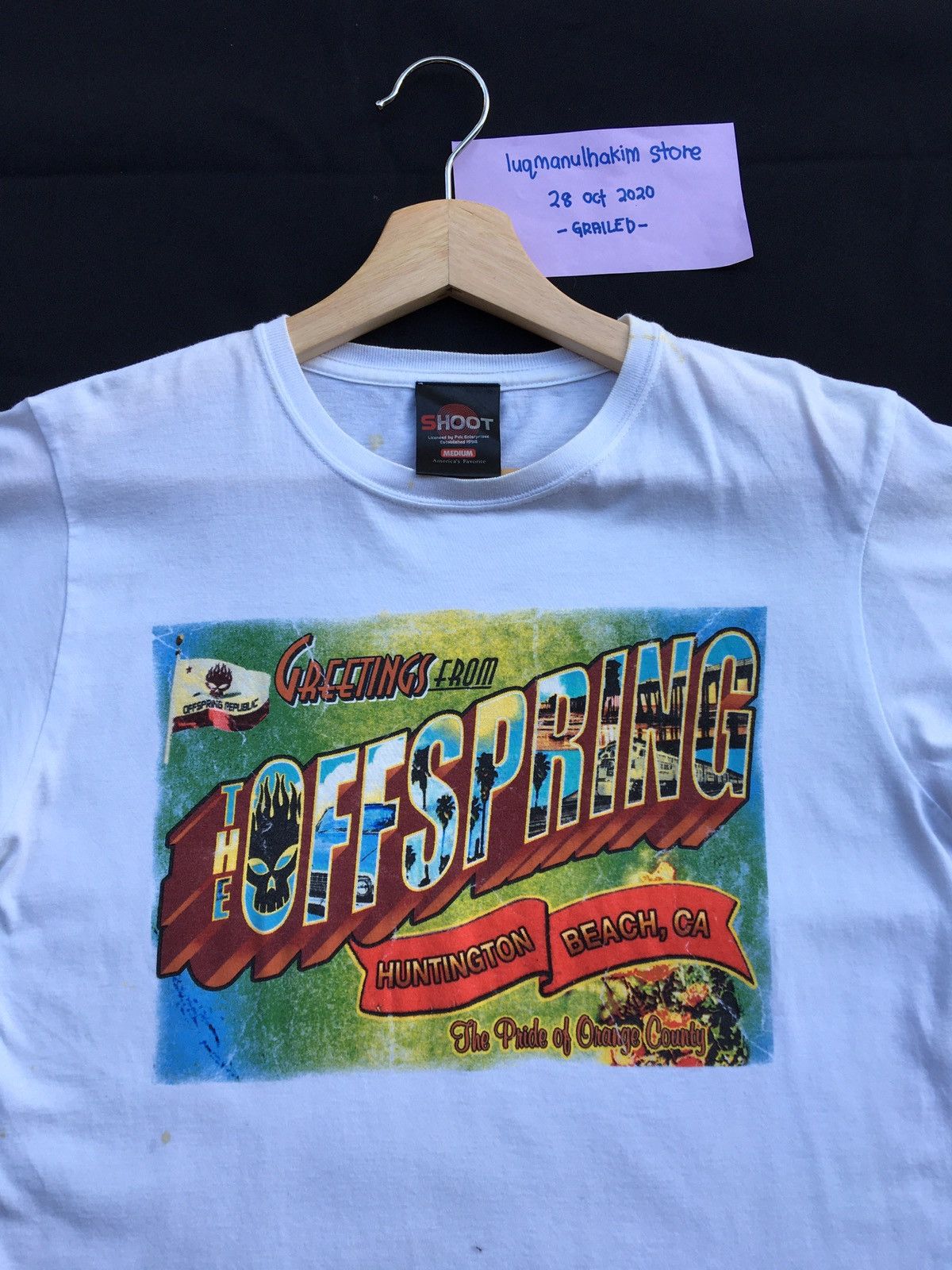 Band Tees Vintage The Offspring Bandtee Shirt Size US S / EU 44-46 / 1 - 1 Thumbnail