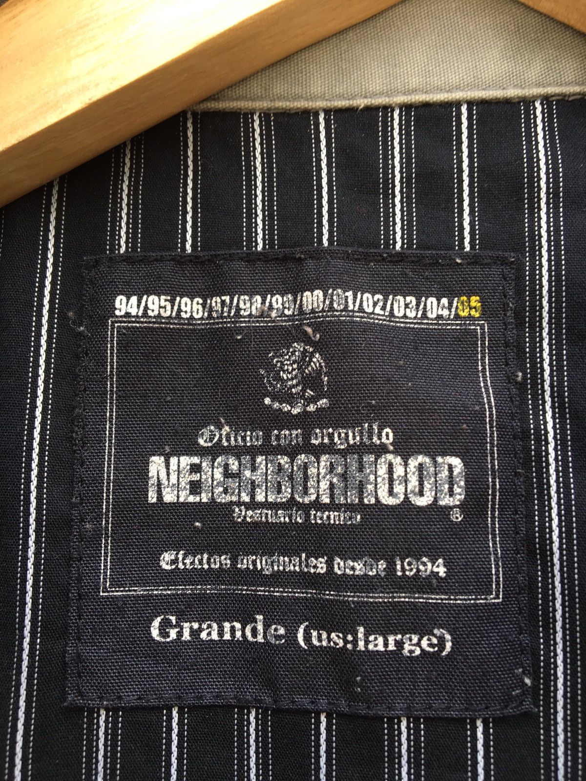 Neighborhood 2005 Archive Neighborhood Jacket Rare Design Size US L / EU 52-54 / 3 - 11 Thumbnail