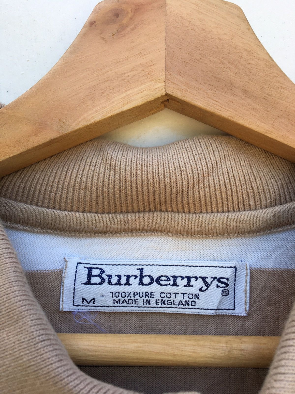 Burberry Burberry London Nova Stripes Polo Shirt Size US M / EU 48-50 / 2 - 8 Thumbnail
