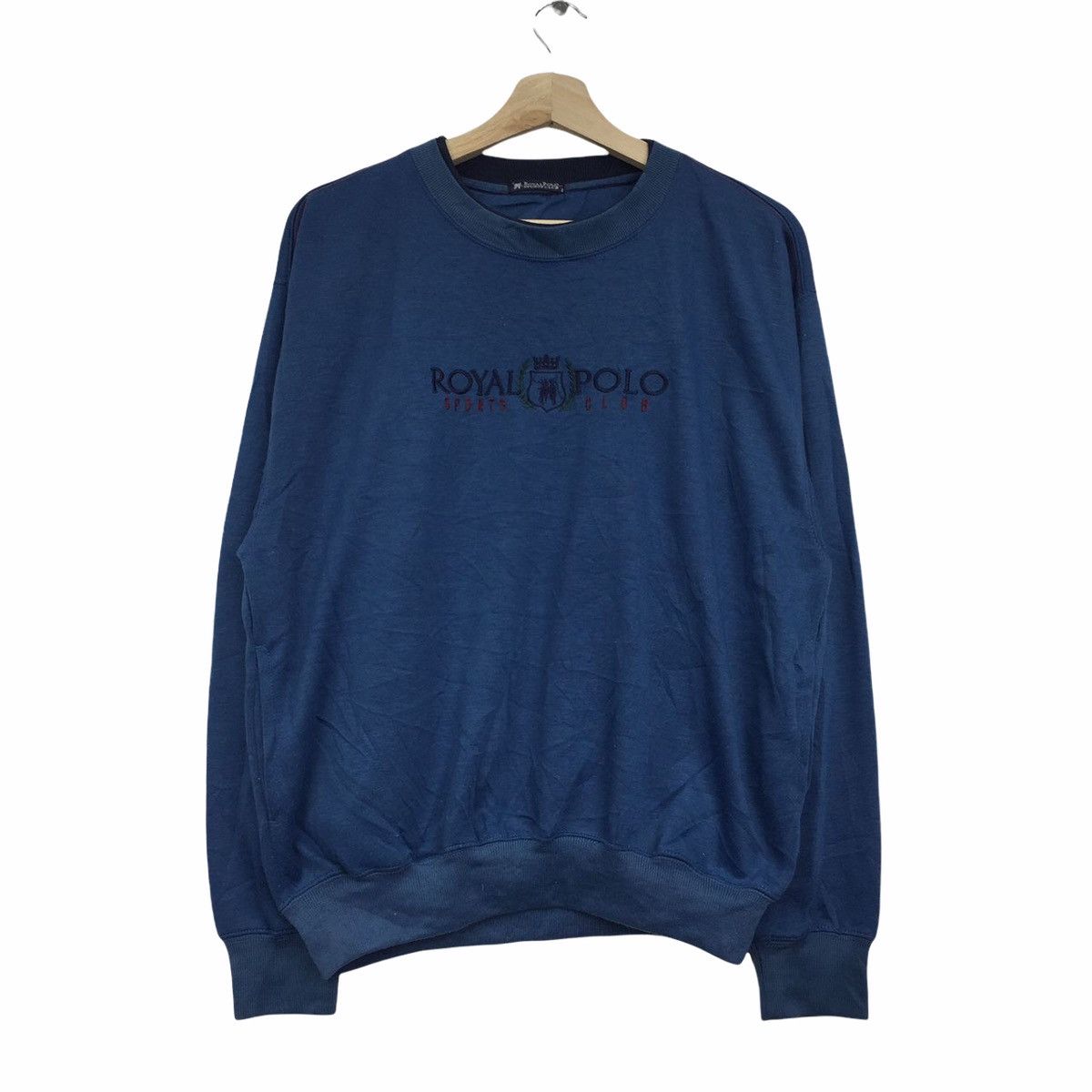 Vintage Royal Polo Sports Club Pullover Sweatshirts