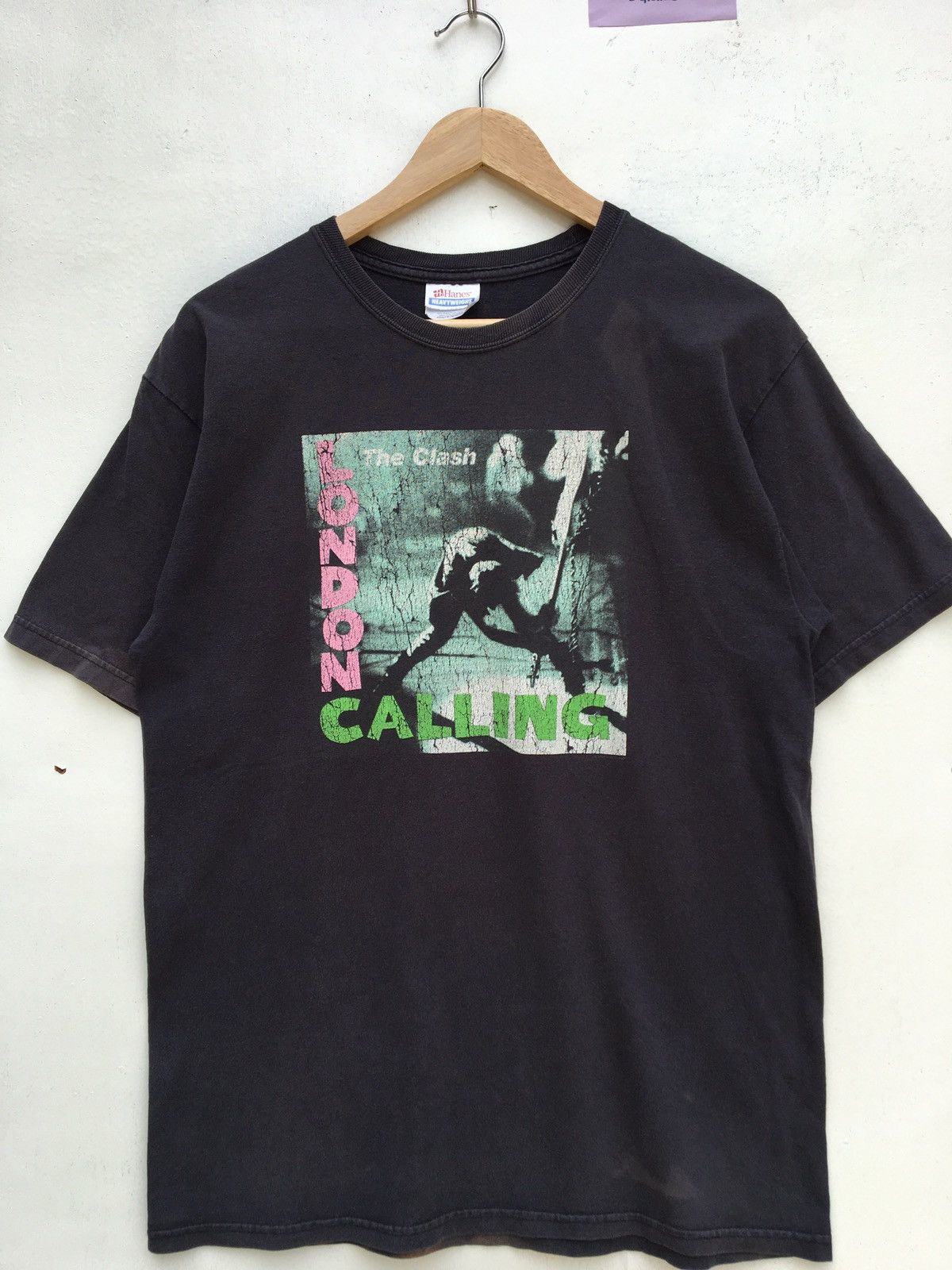 Band Tees RAREVintage Rock Band The Clash London Calling T-shirt 90s Size US M / EU 48-50 / 2 - 4 Thumbnail