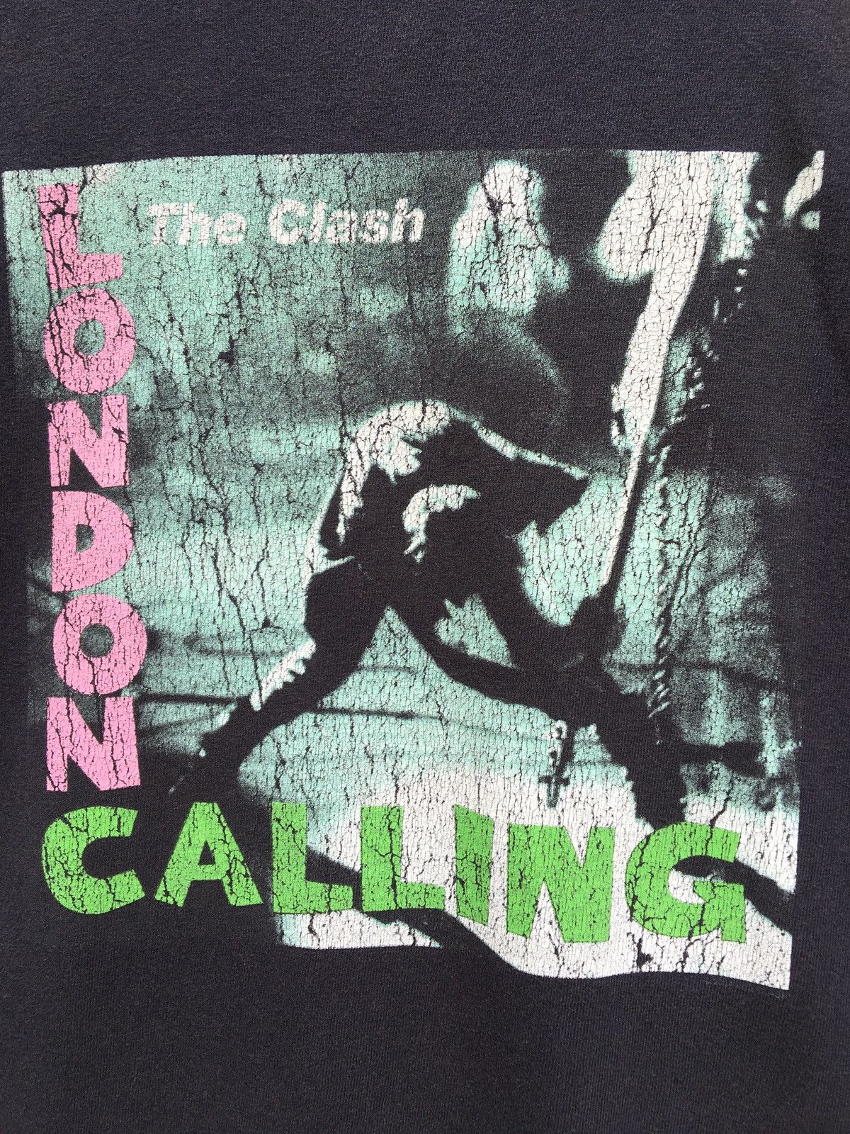 Band Tees RAREVintage Rock Band The Clash London Calling T-shirt 90s Size US M / EU 48-50 / 2 - 6 Thumbnail