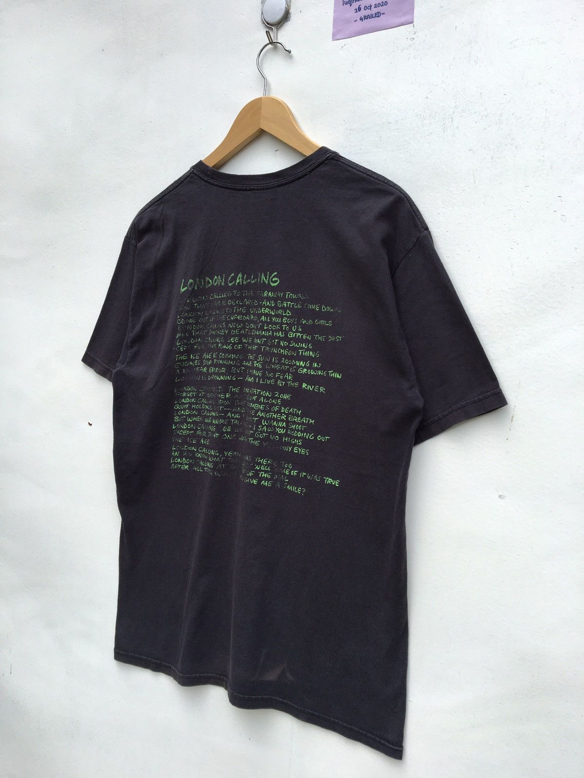 Band Tees RAREVintage Rock Band The Clash London Calling T-shirt 90s Size US M / EU 48-50 / 2 - 12 Thumbnail