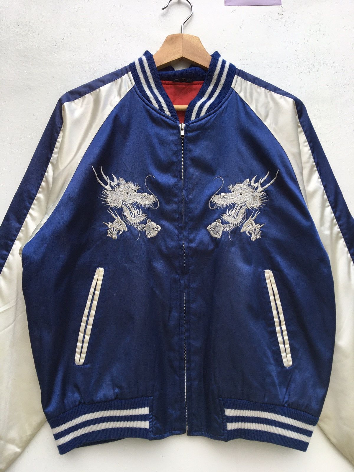 Vintage Vintage DRAGON EMBROIDERY JAPAN SOUVENIR JACKET Size US M / EU 48-50 / 2 - 12 Thumbnail