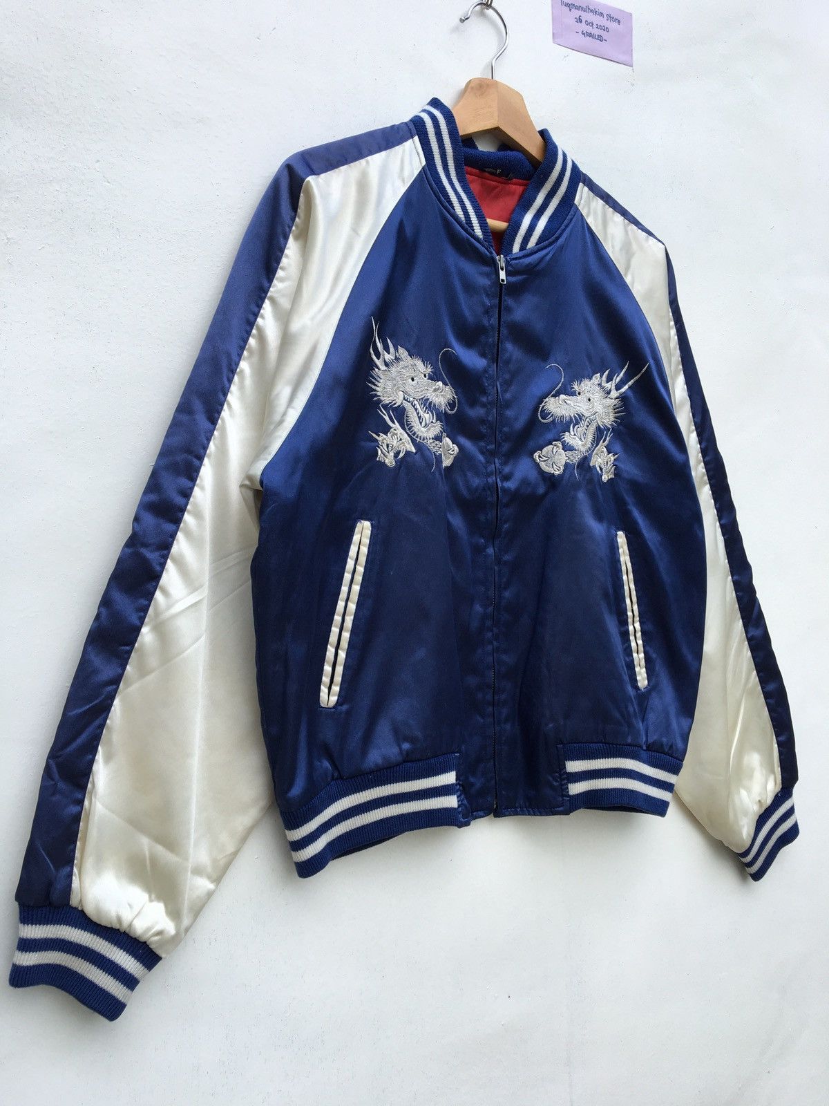 Vintage Vintage DRAGON EMBROIDERY JAPAN SOUVENIR JACKET Size US M / EU 48-50 / 2 - 8 Thumbnail