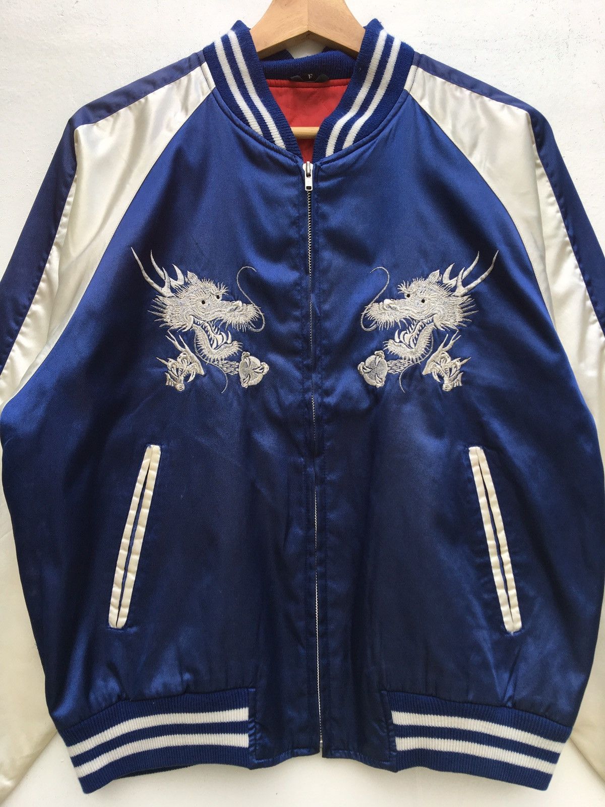 Vintage Vintage DRAGON EMBROIDERY JAPAN SOUVENIR JACKET Size US M / EU 48-50 / 2 - 10 Thumbnail